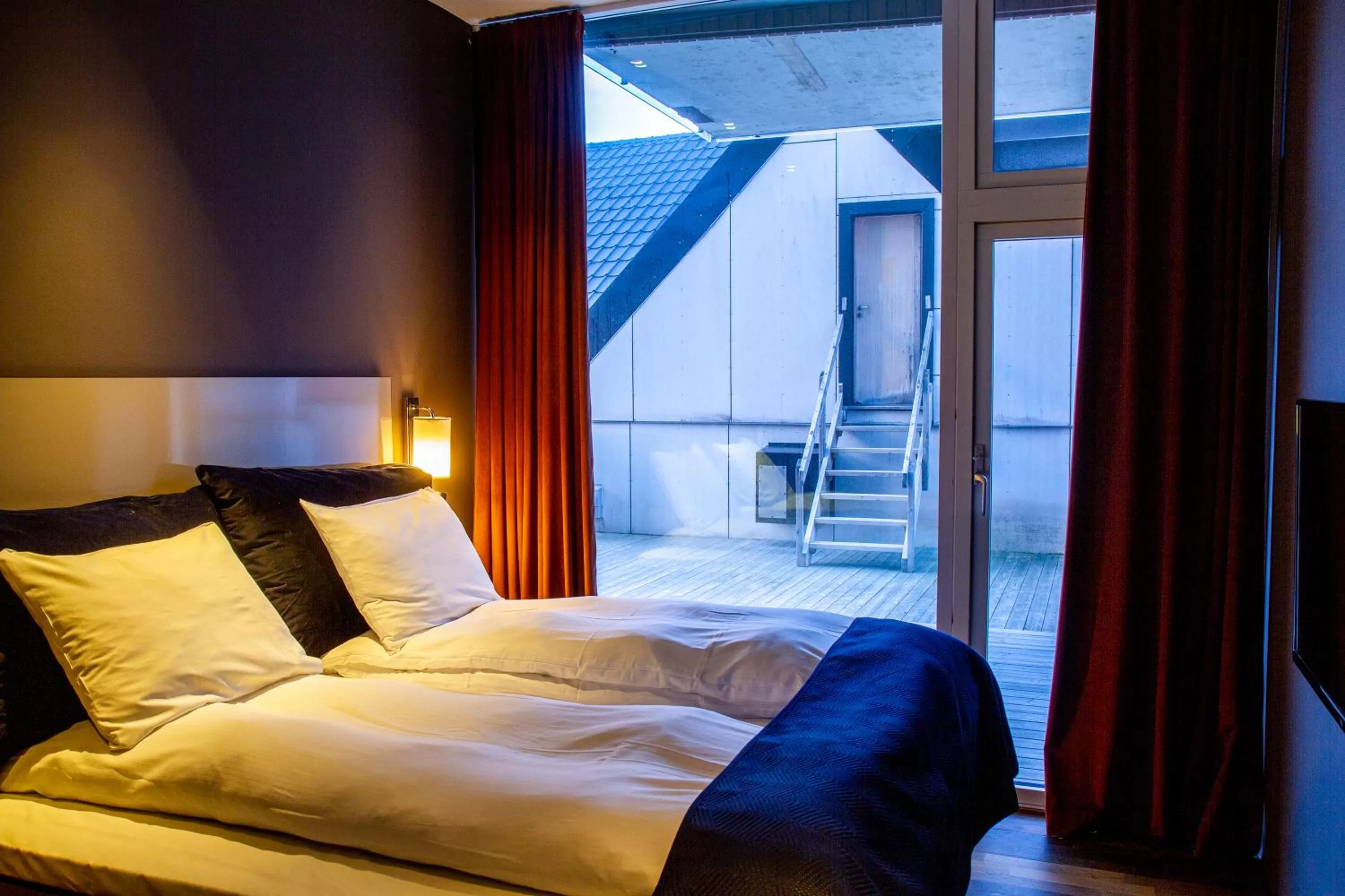 Bed in Nordis Apartments