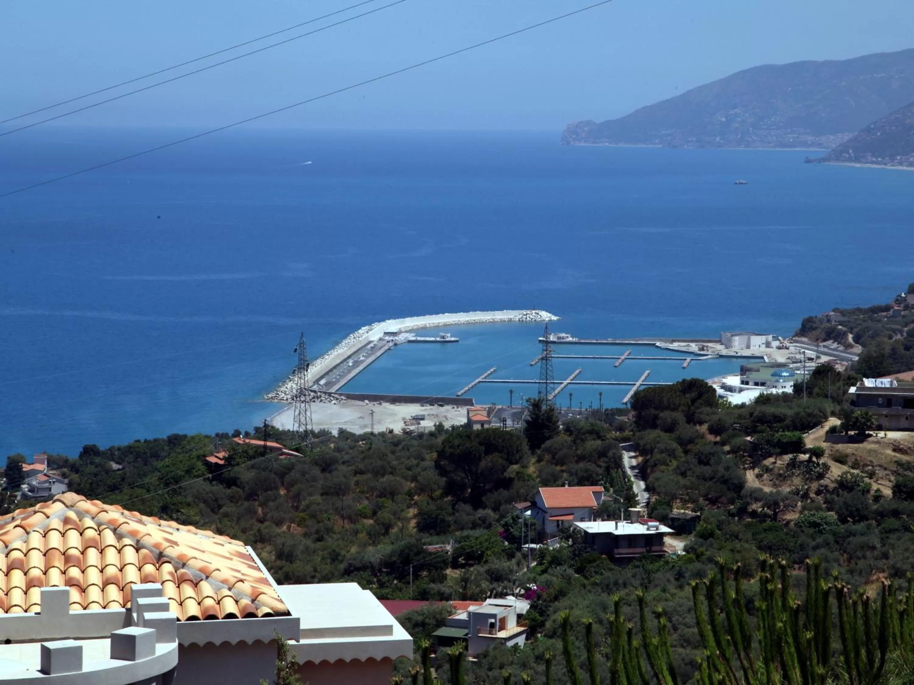 Natural landscape in La Collina Capo d'Orlando