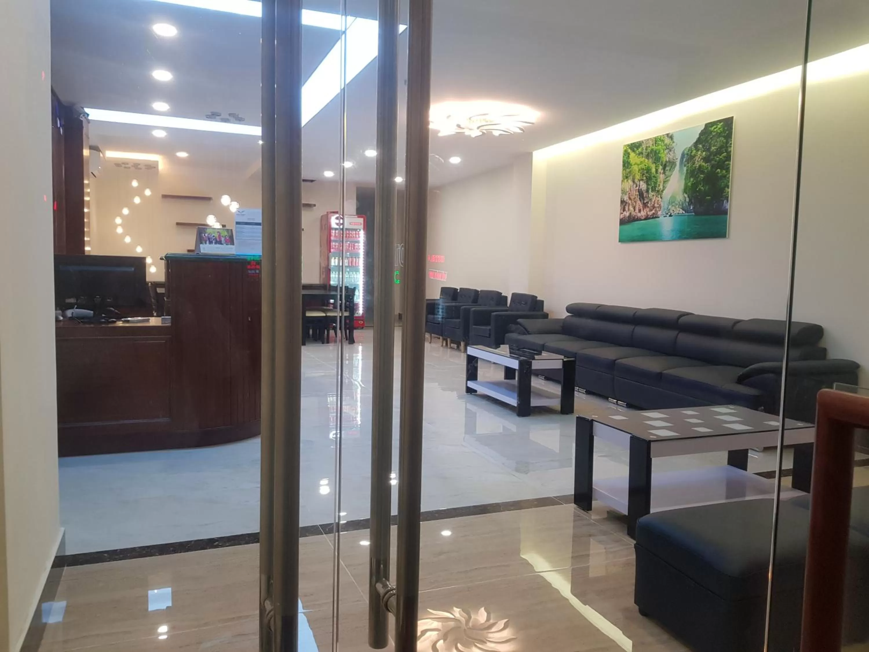 Living room in Victory Airport Hotel