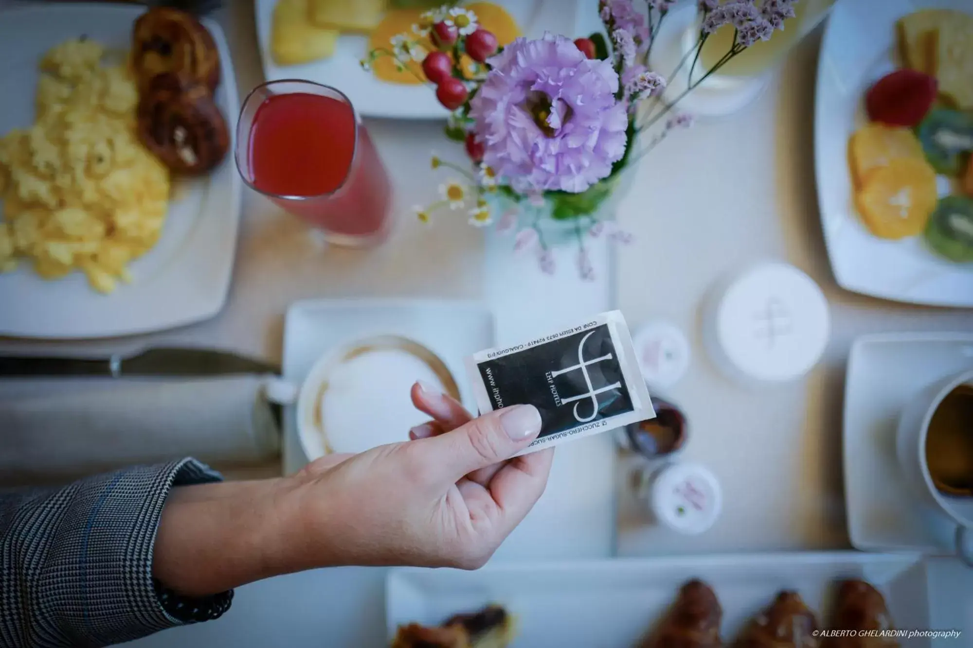 Continental breakfast in LHP Hotel Montecatini Palace & SPA