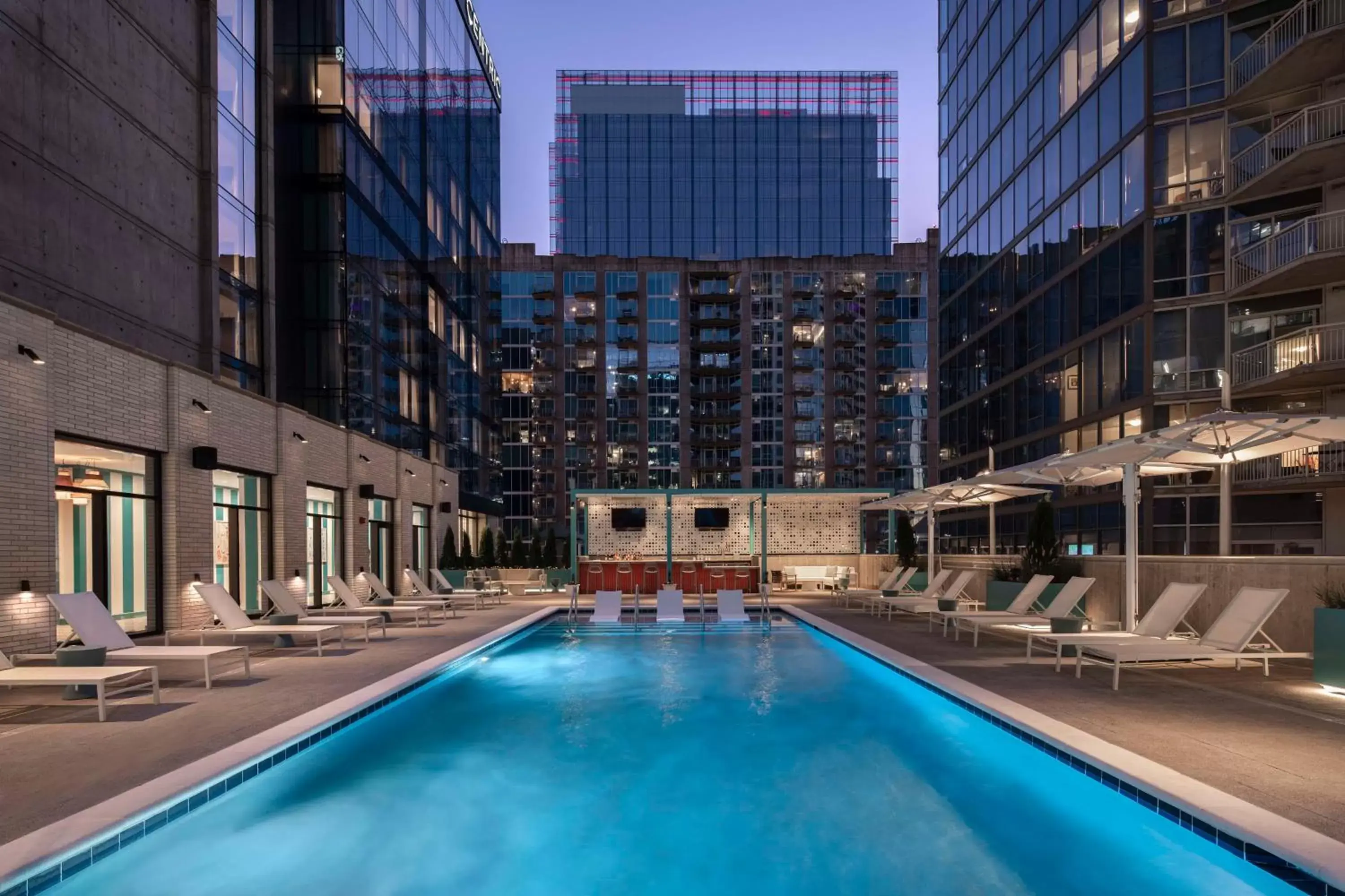 Swimming Pool in Hyatt Centric Downtown Nashville