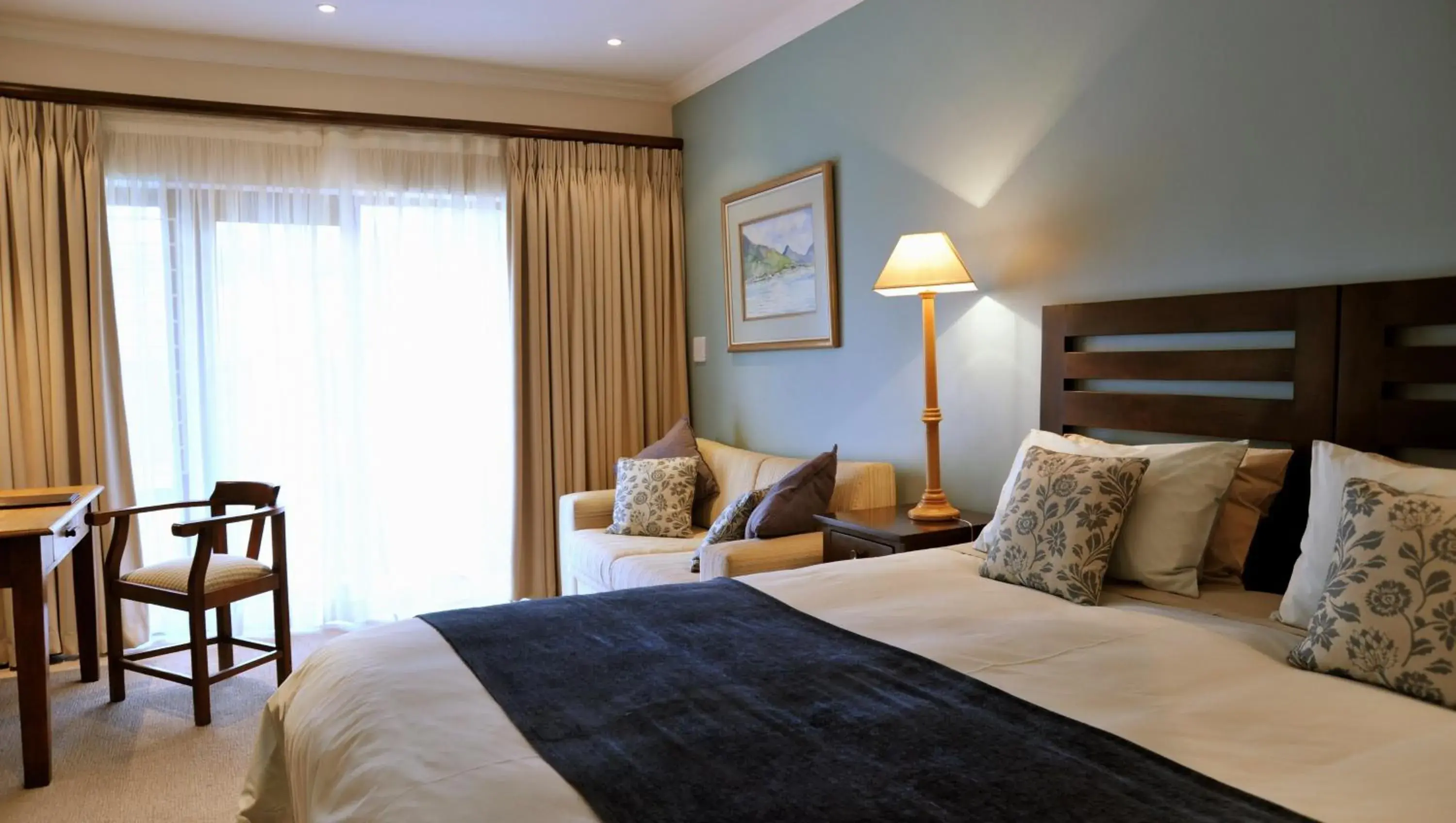 Bedroom, Bed in Claires of Sandton Luxury Guest House