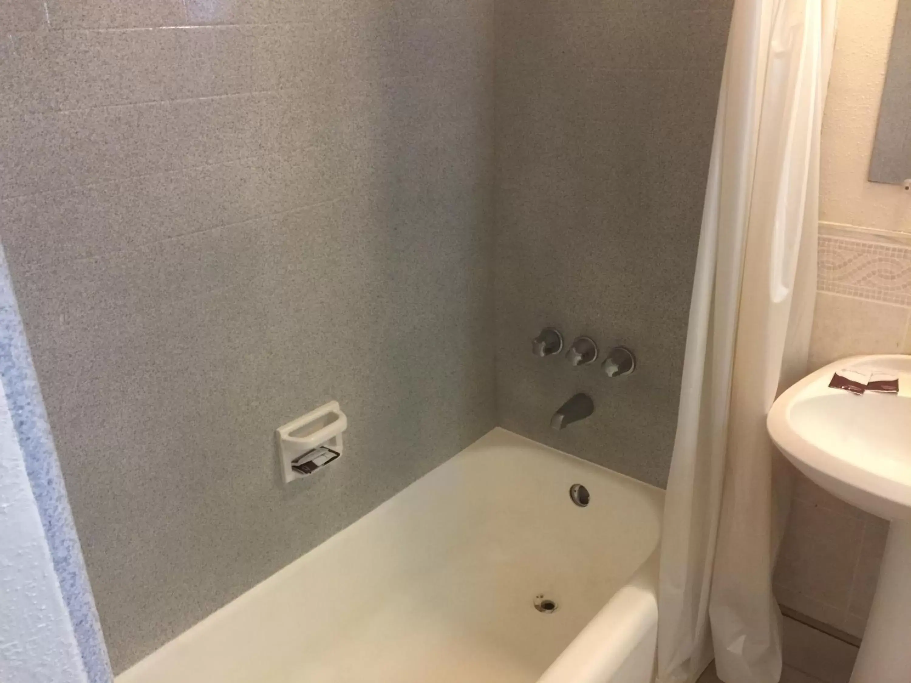 Bathroom in Frontier Motel