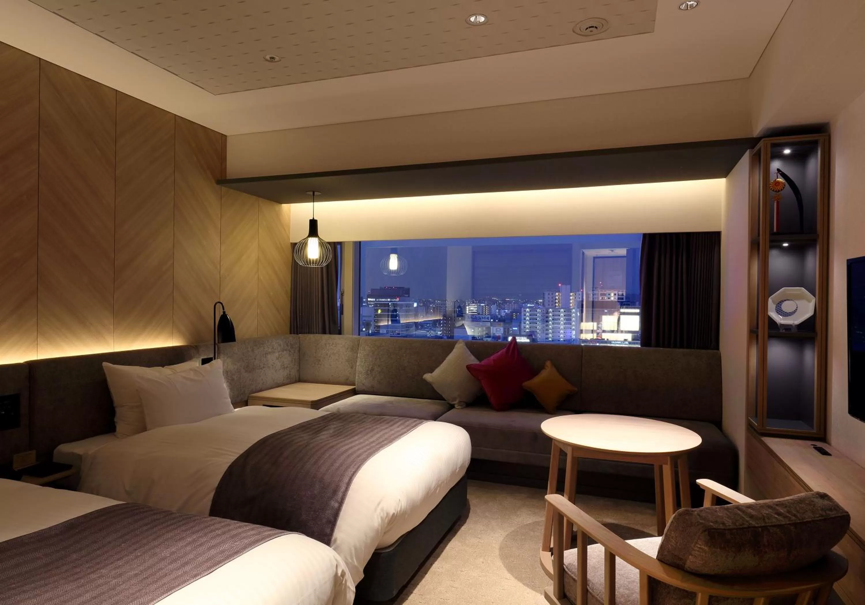 Bedroom, Bed in Solaria Nishitetsu Hotel Fukuoka