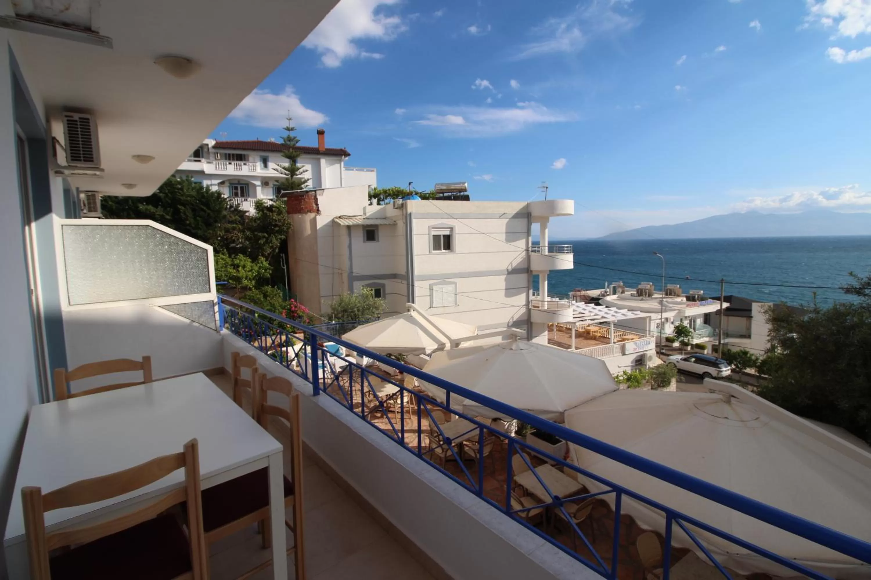 Balcony/Terrace in Murati Suites Sarandë