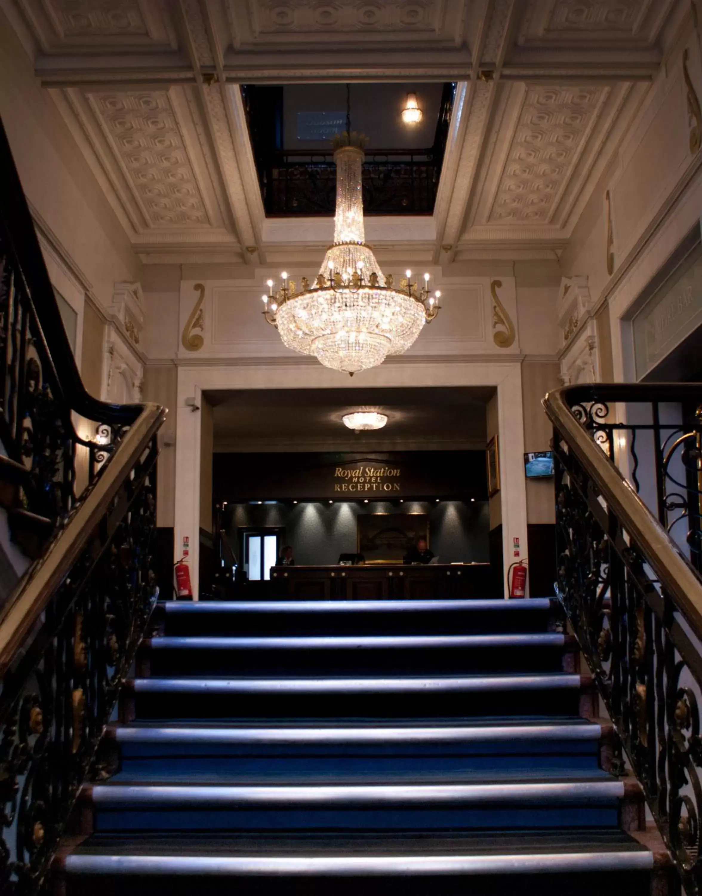 Facade/entrance in Royal Station Hotel- Part of the Cairn Collection