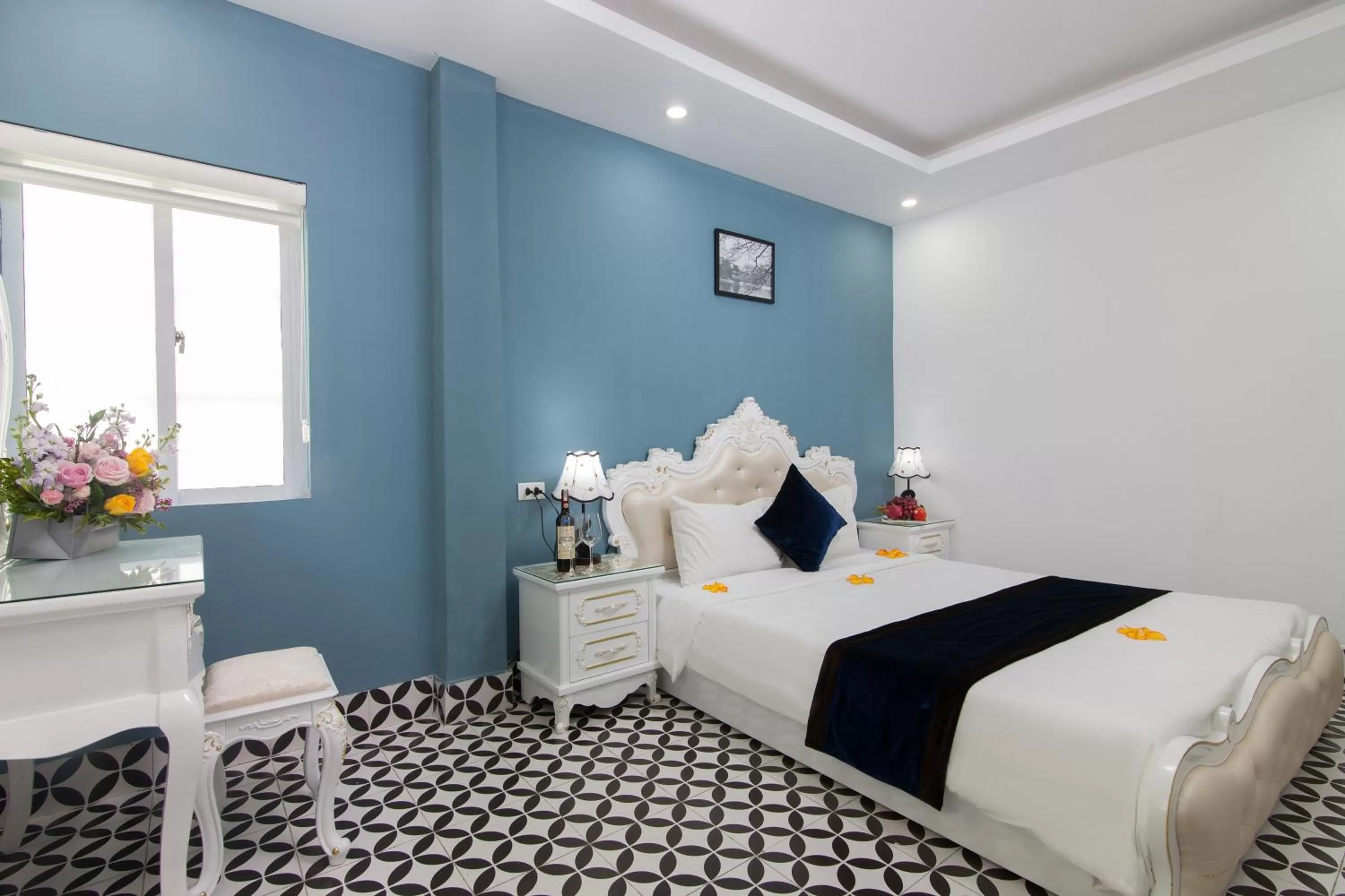 Bed in Hanoi Boutique House