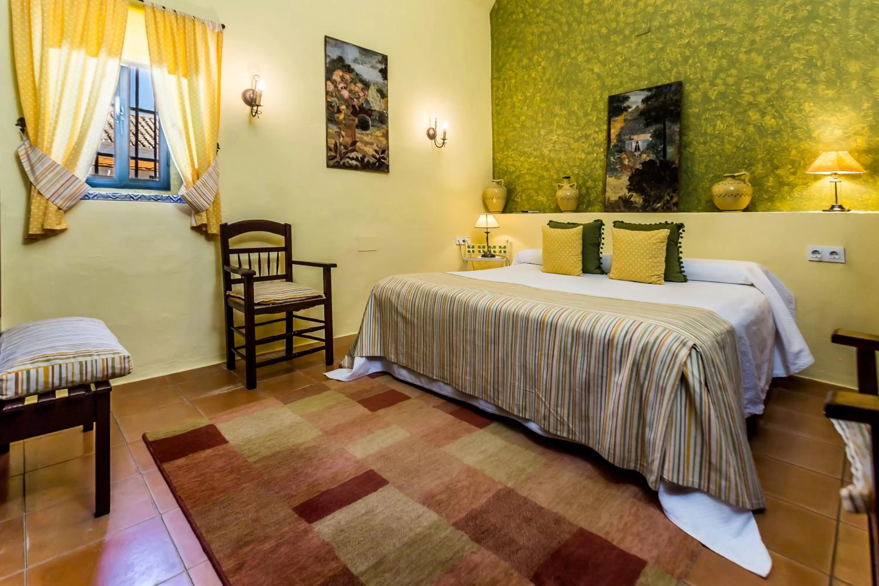 Bed in Hacienda El Santiscal Adults Only