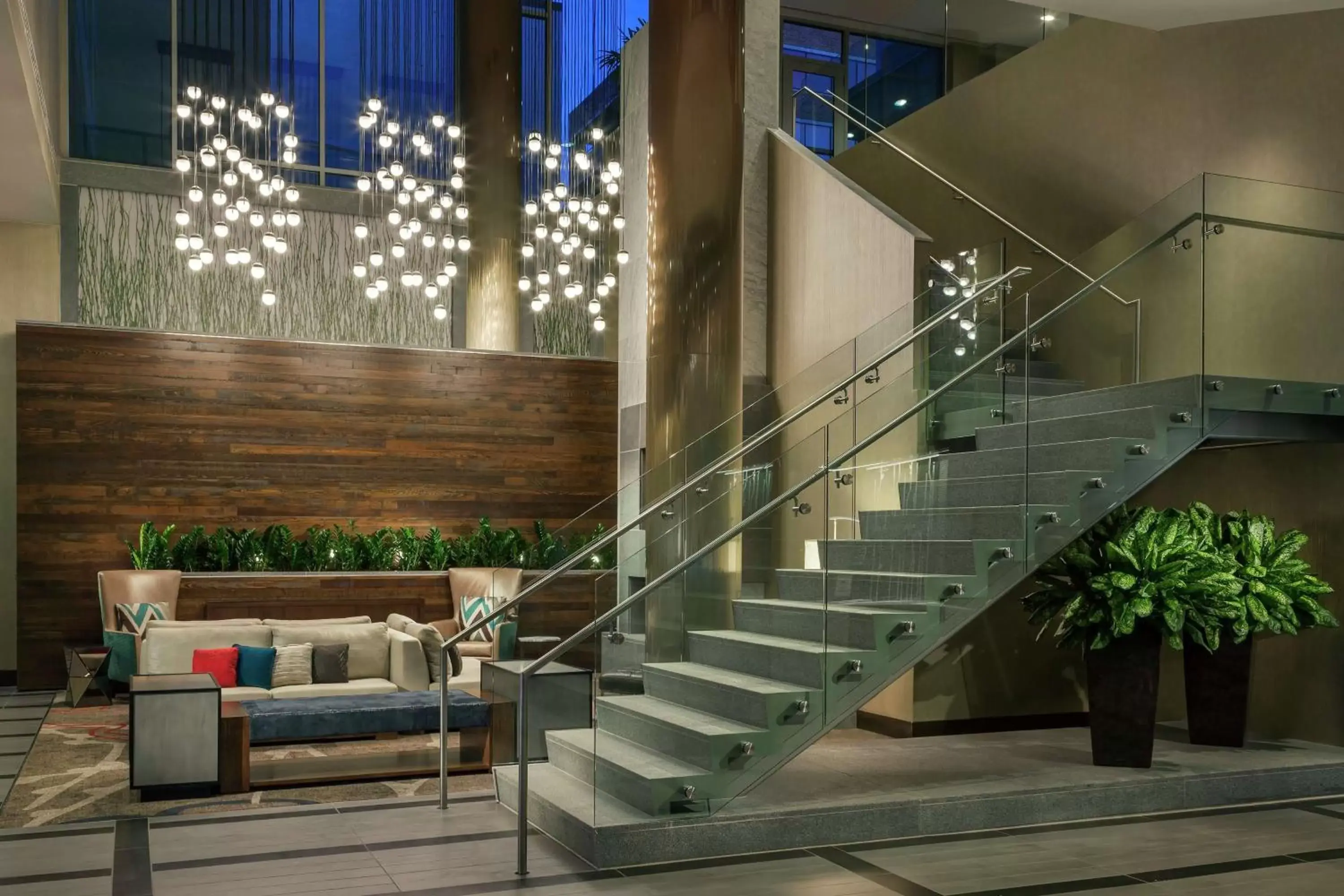 Lobby or reception in Hilton Garden Inn Washington DC/Georgetown Area