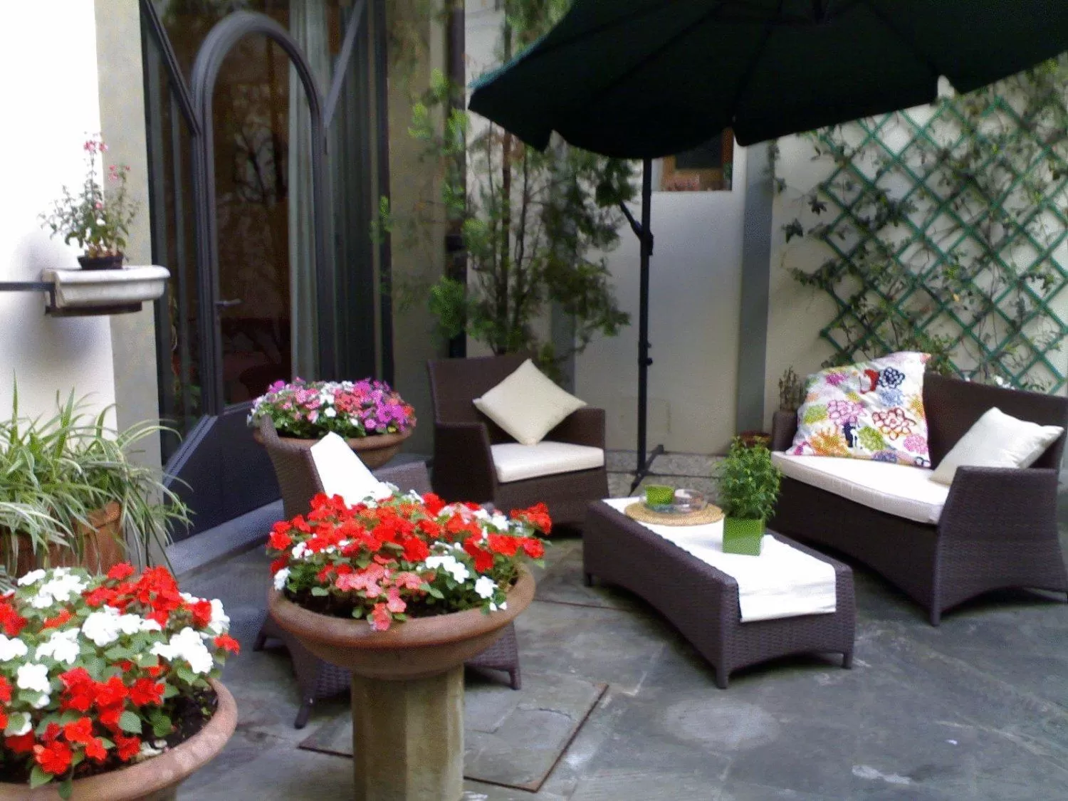 Balcony/Terrace in Hotel Palazzo Benci