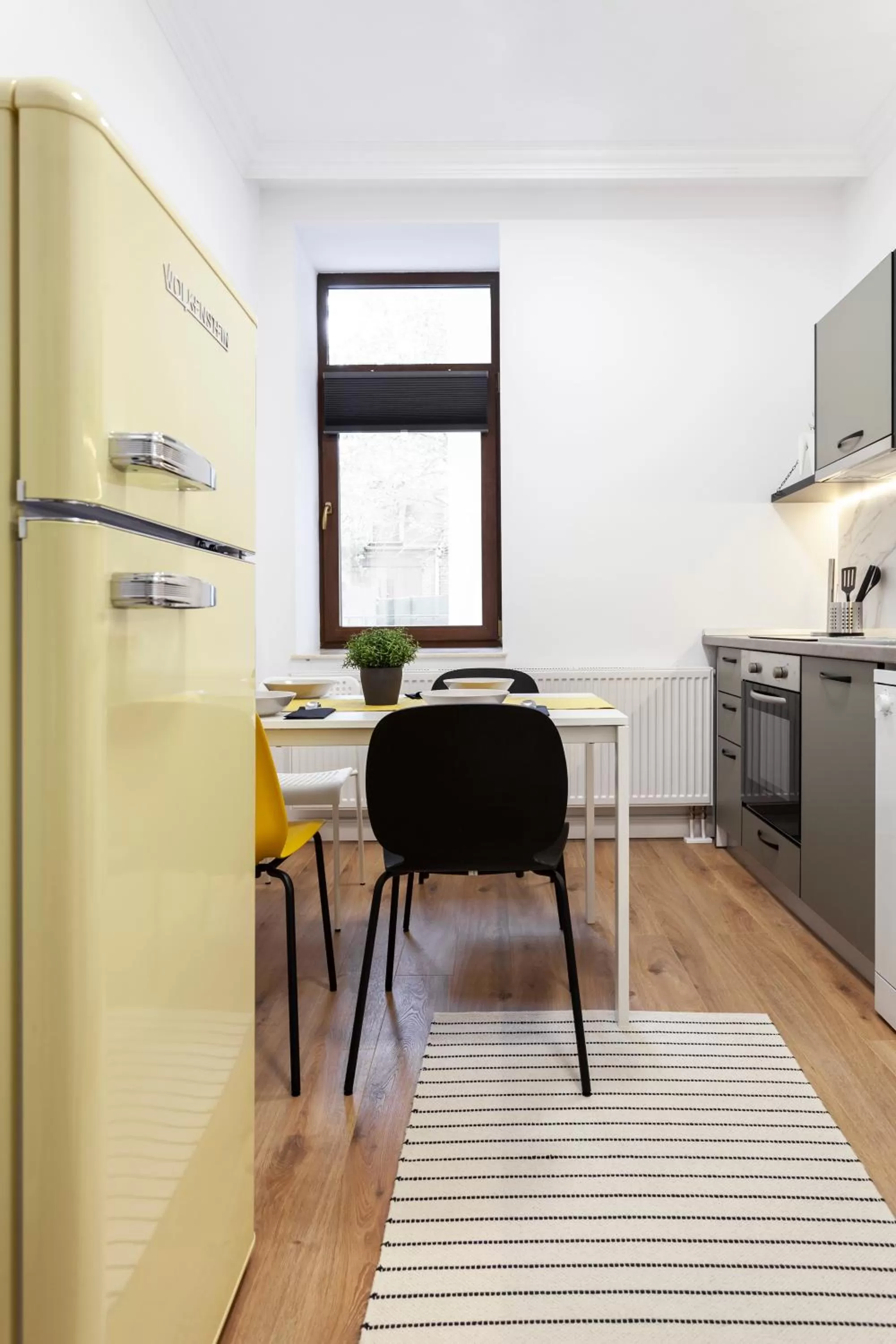 Kitchen or kitchenette in Martin Boutique Hotel