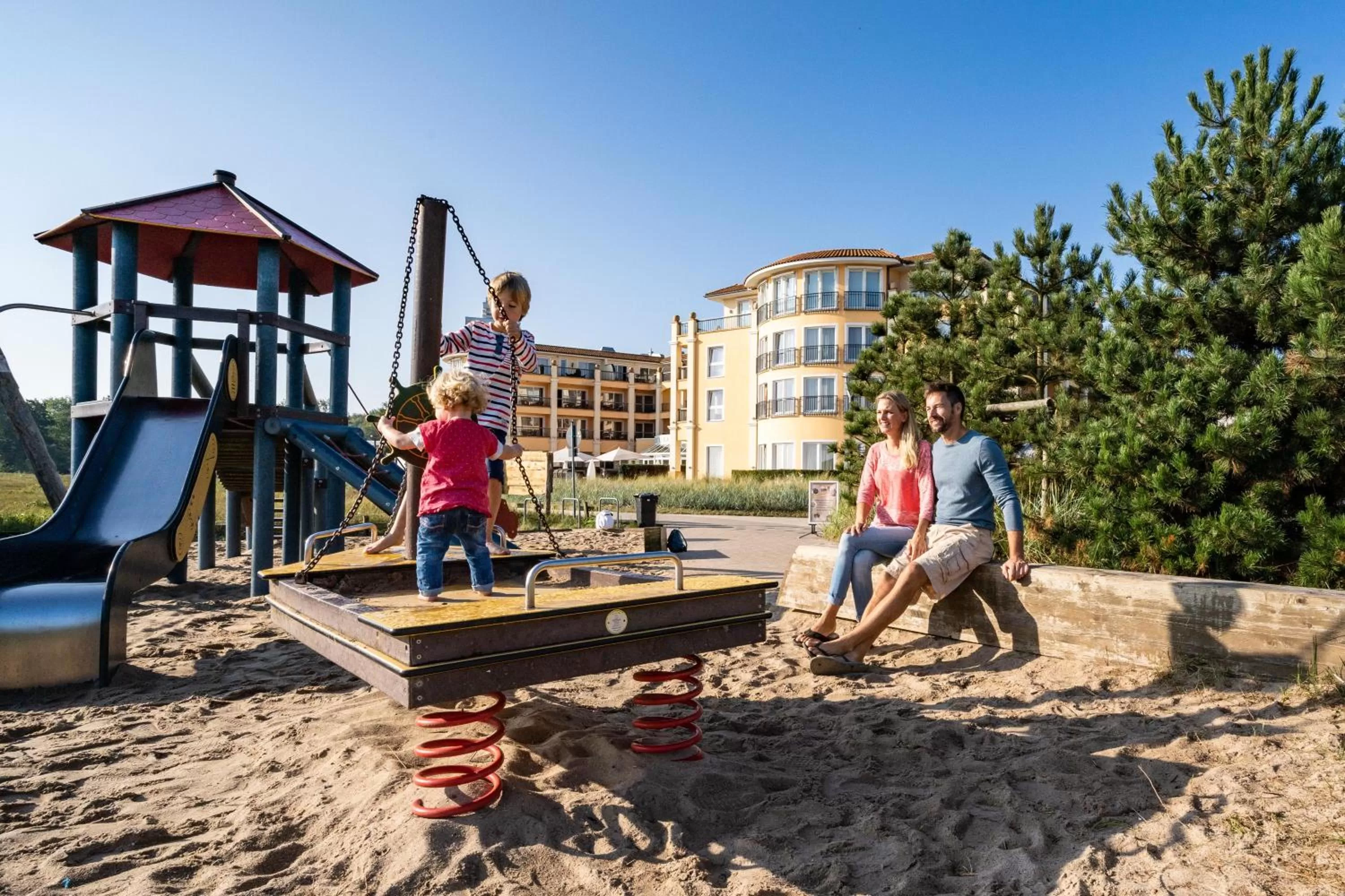 Children play ground in Hotel Gran BelVeder & Ostsee Therme Resort & Spa