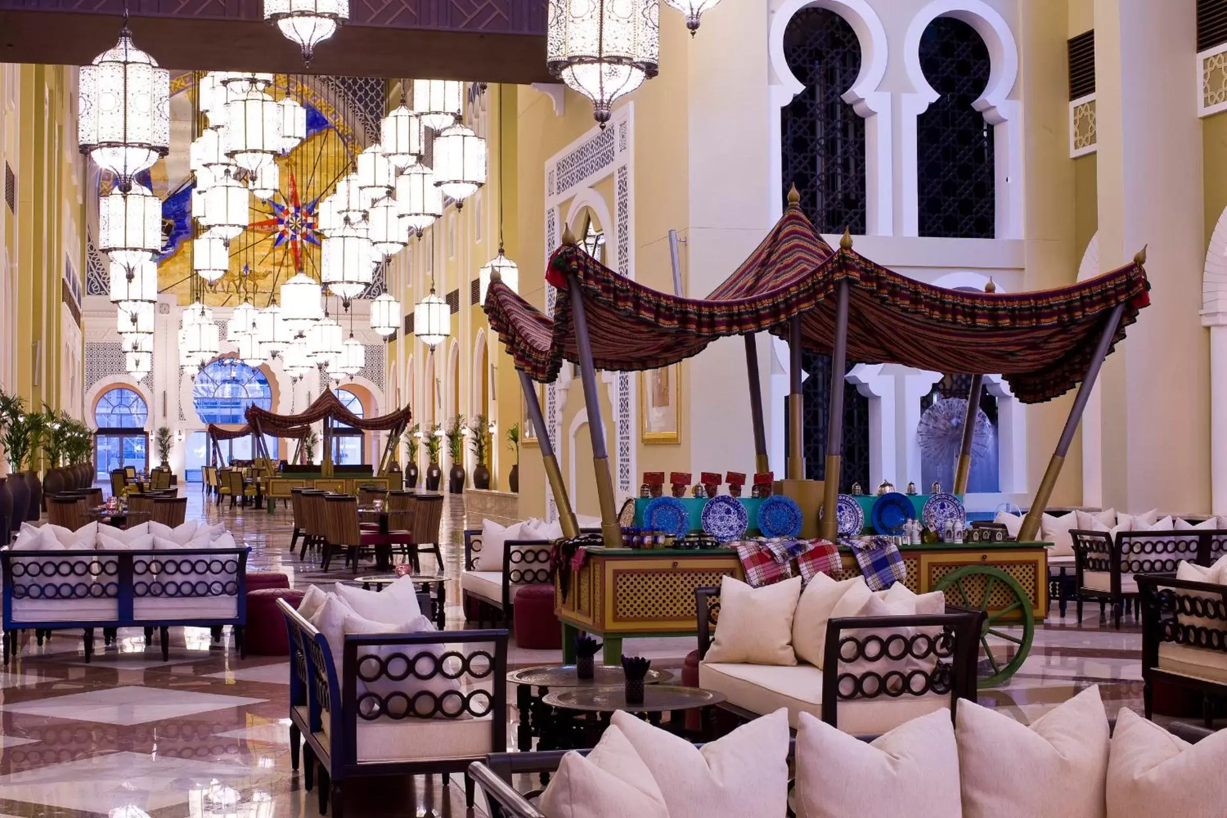 Lobby or reception, Restaurant/Places to Eat in Oaks Ibn Battuta Gate Dubai