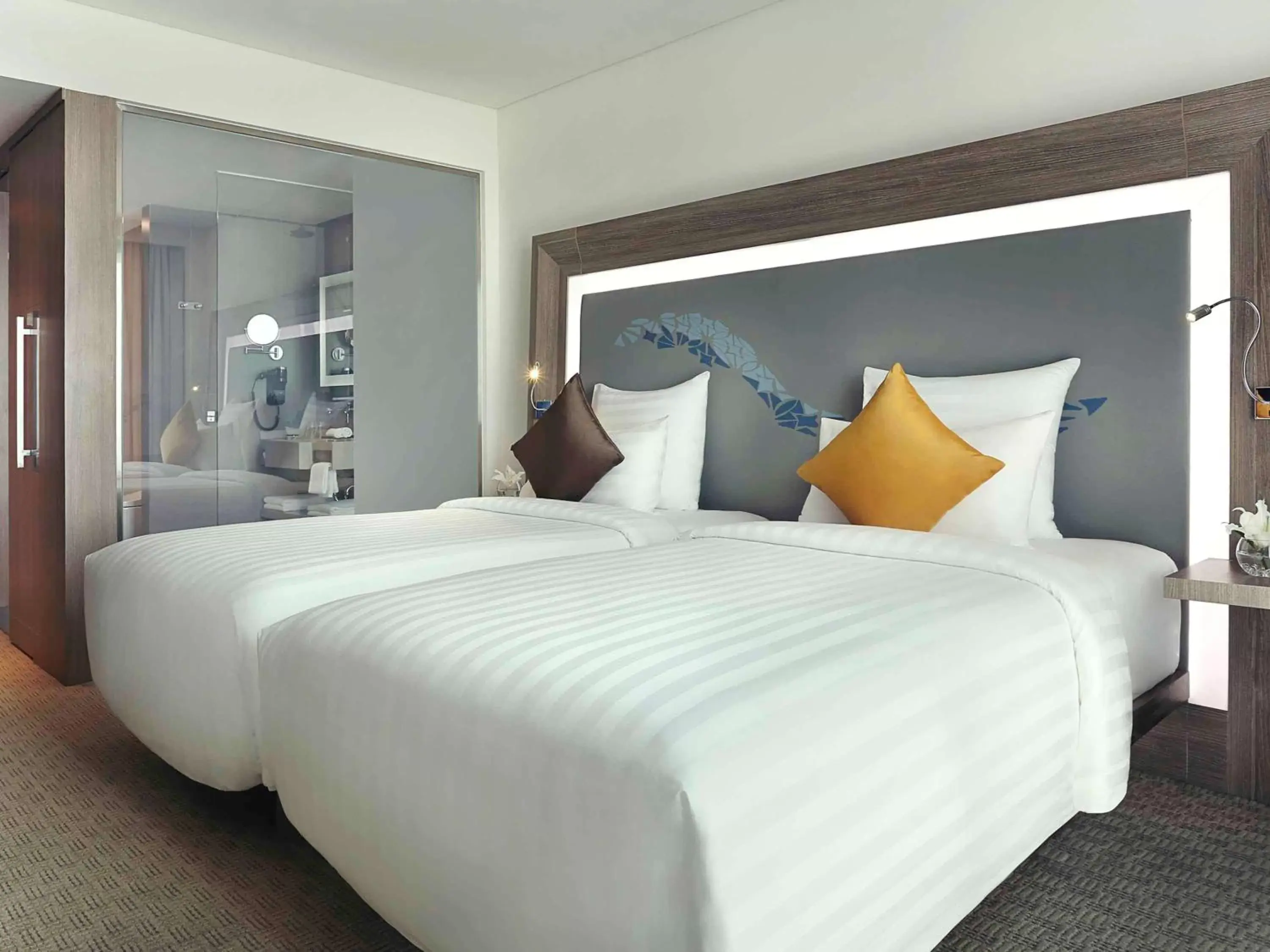 Photo of the whole room, Bed in Novotel Tangerang