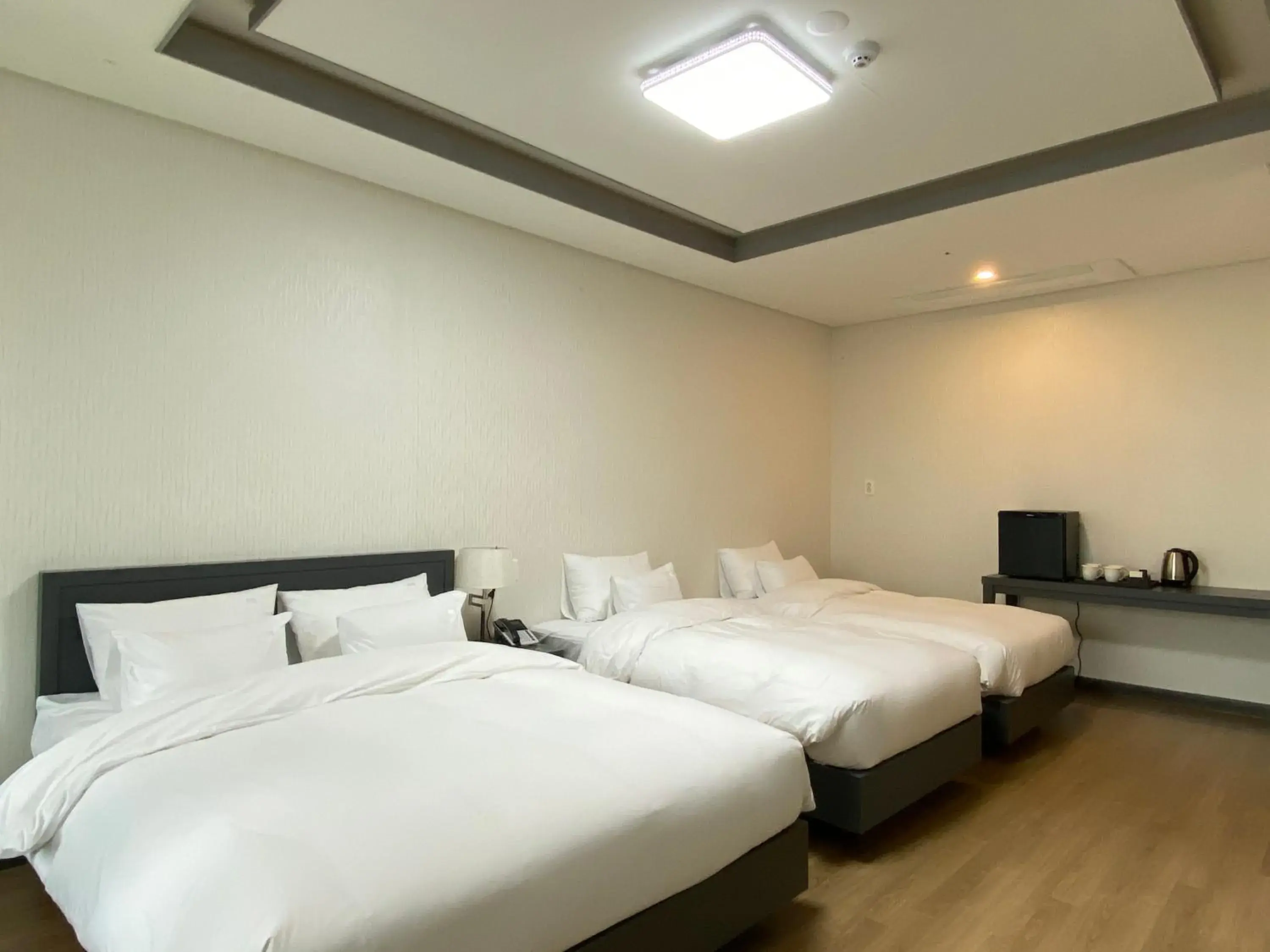 Bed in Hotel Daoom