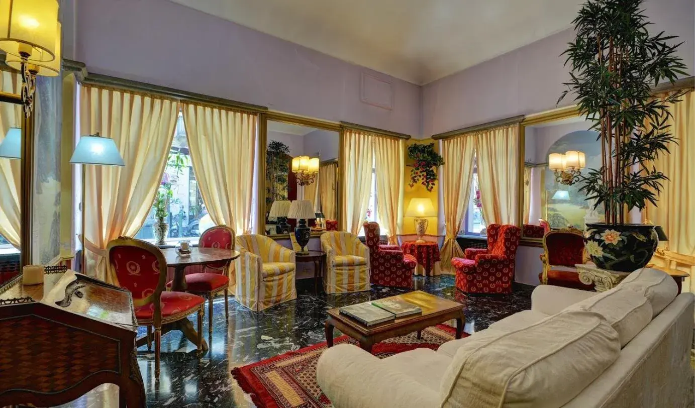 Lobby or reception in Hotel Due Mondi Lobby or reception in Hotel Due Mondi