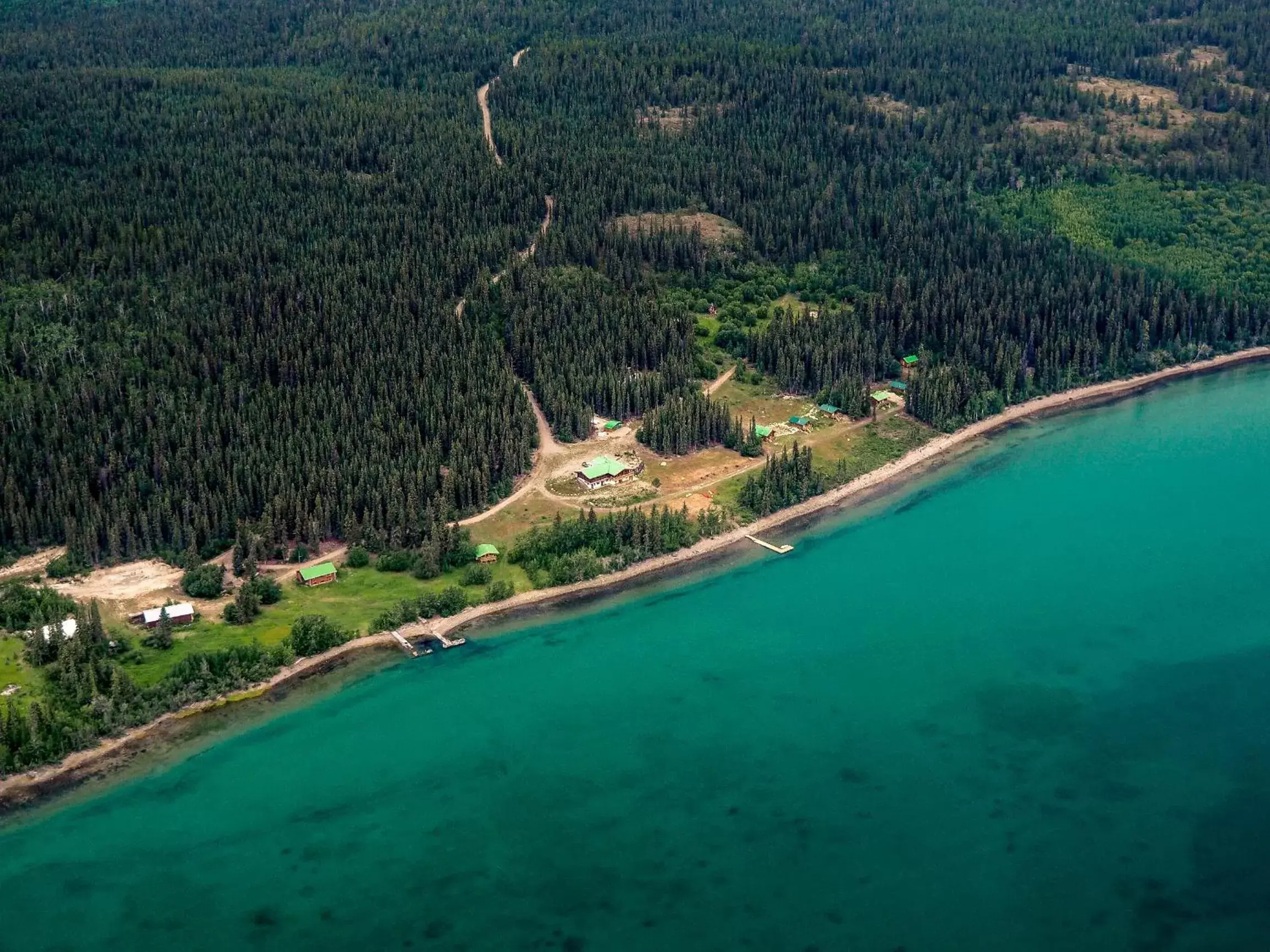 Bird's eye view, Bird's-eye View in Southern Lakes Resort