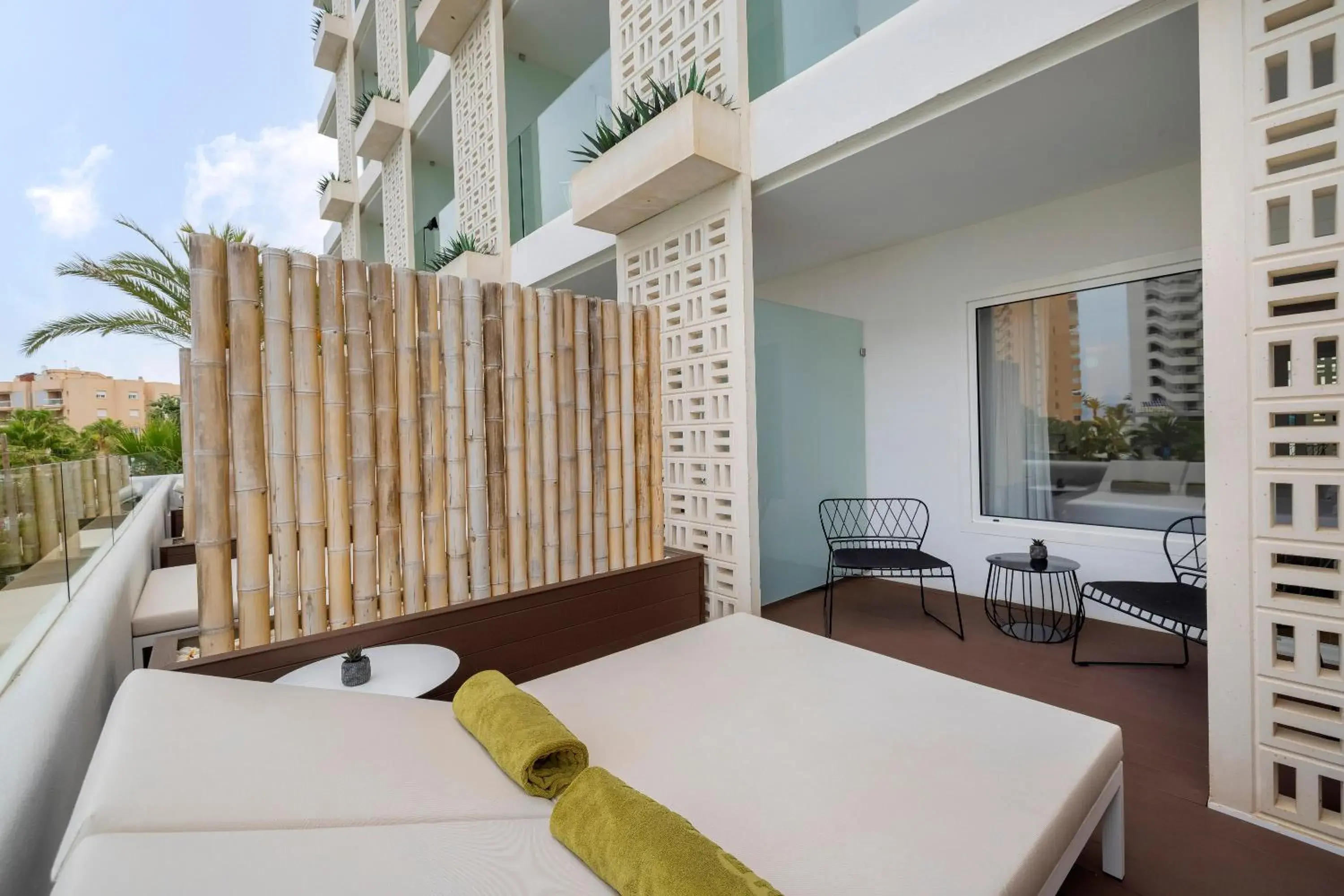 Balcony/Terrace in HM Balanguera Beach - Adults Only