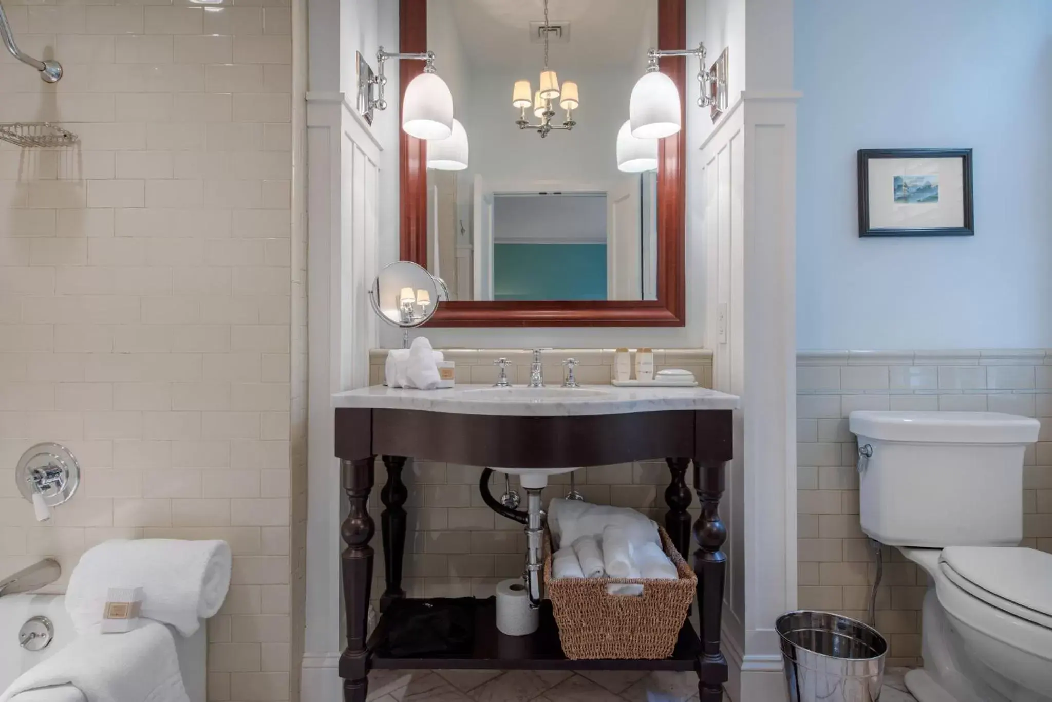 Photo of the whole room, Bathroom in Omni Bedford Springs Resort