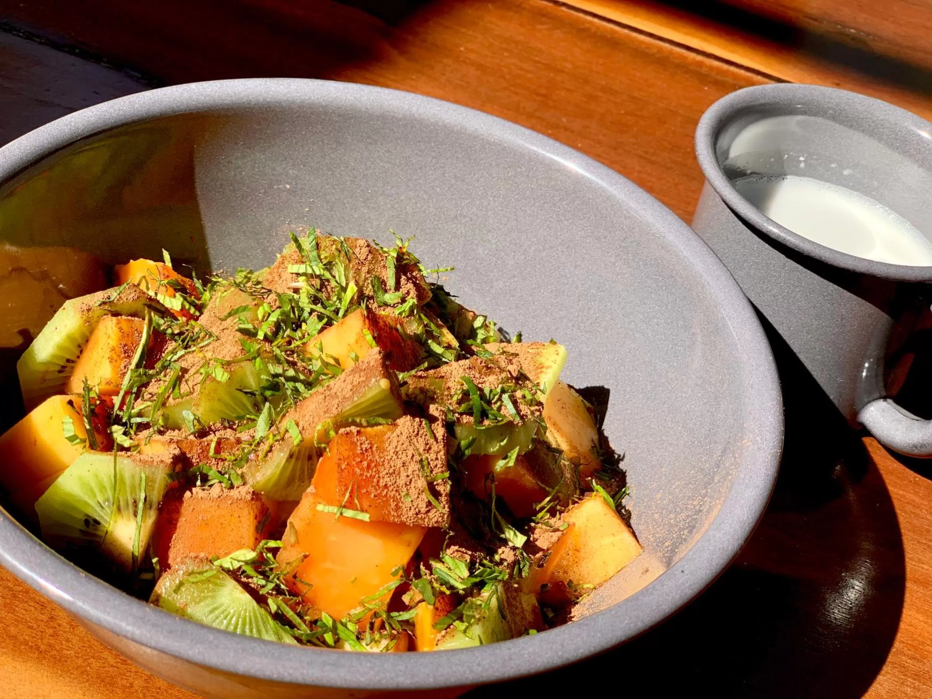 Breakfast in Libelula Tulum Beachfront Hotel