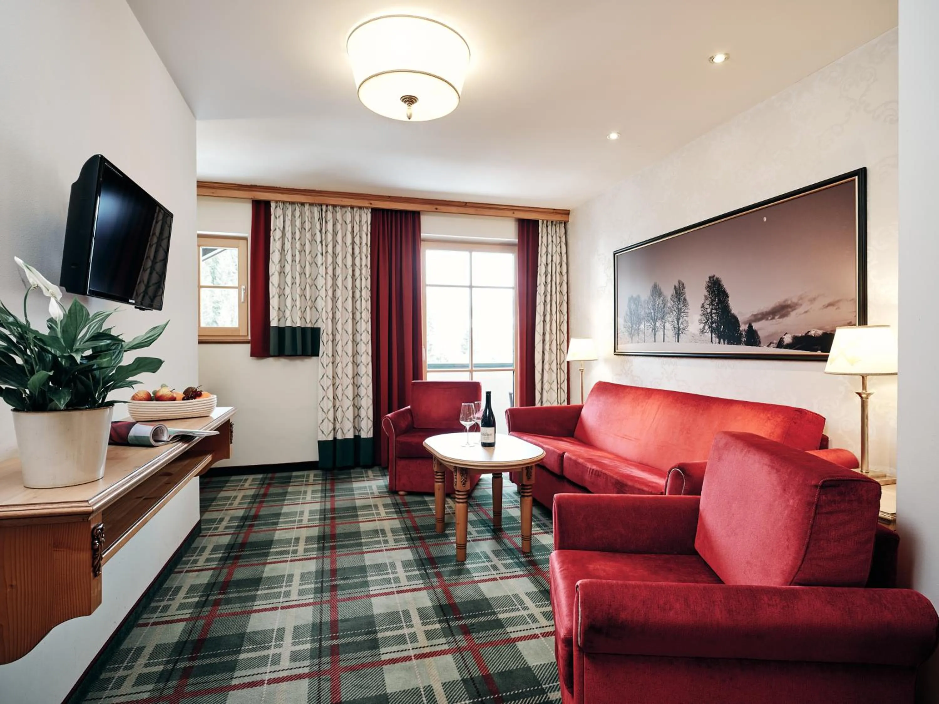 Living room in Hotel Pichlmayrgut