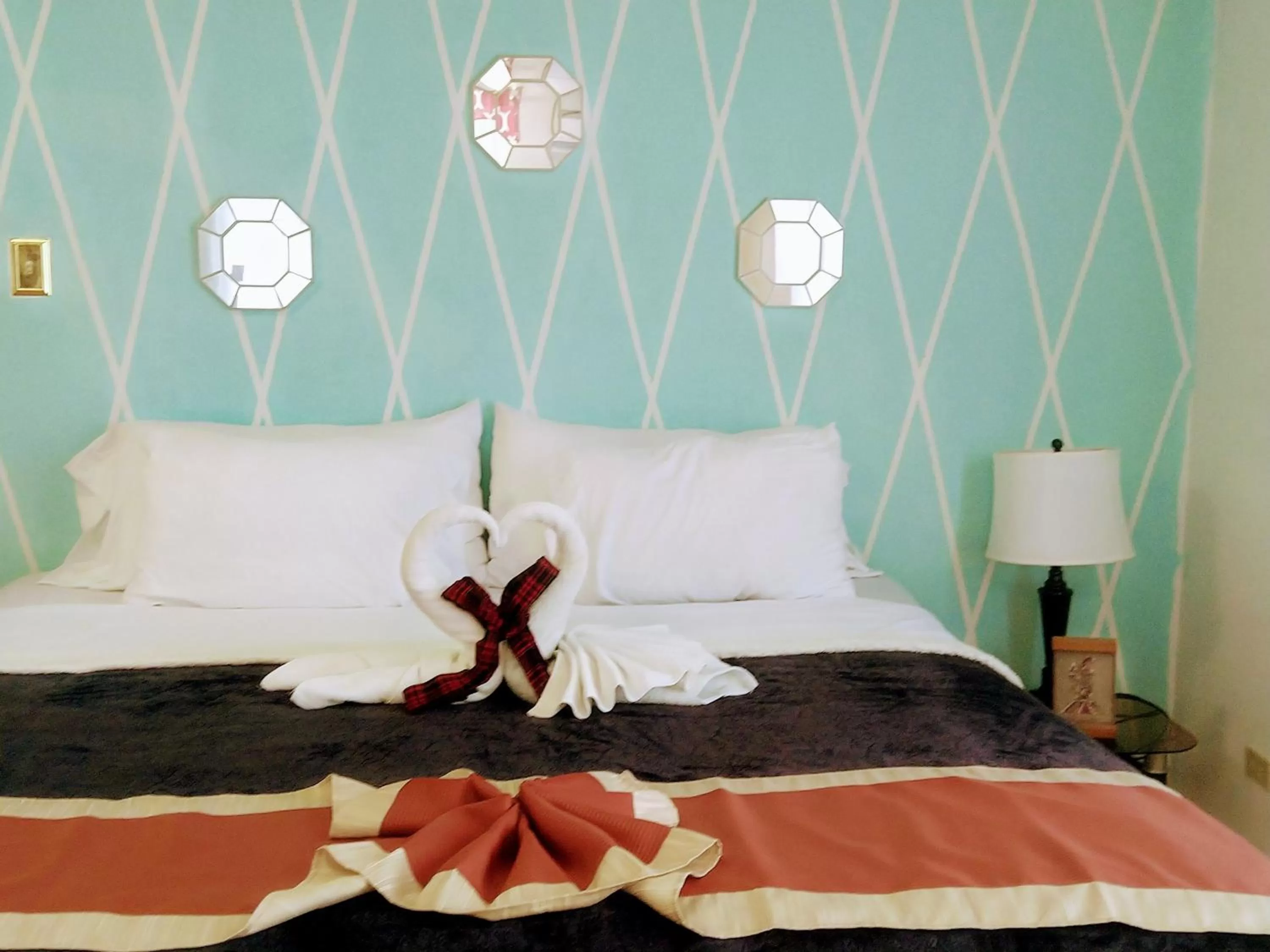 Bed in The Red Hut Inn