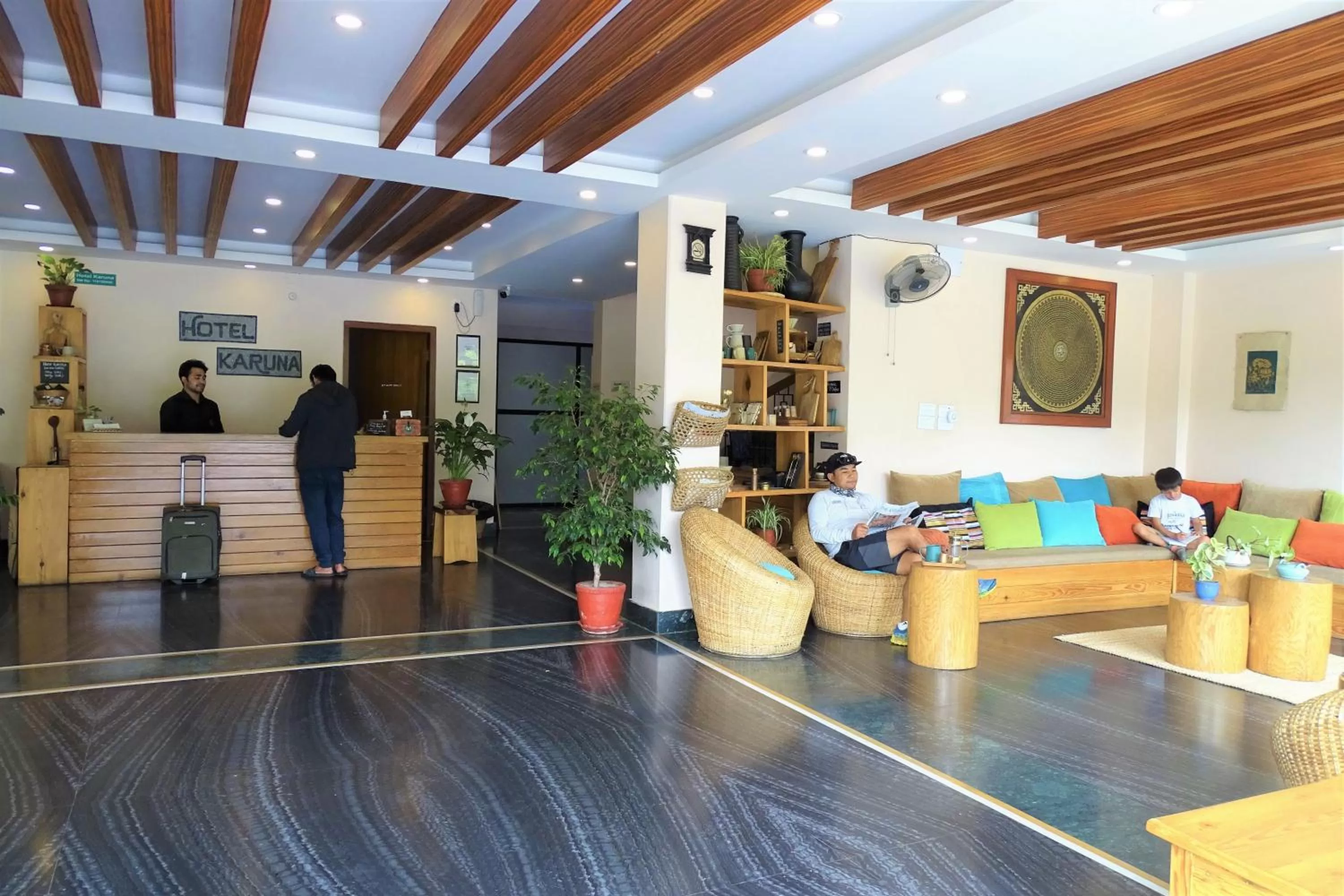 Staff in Hotel Karuna