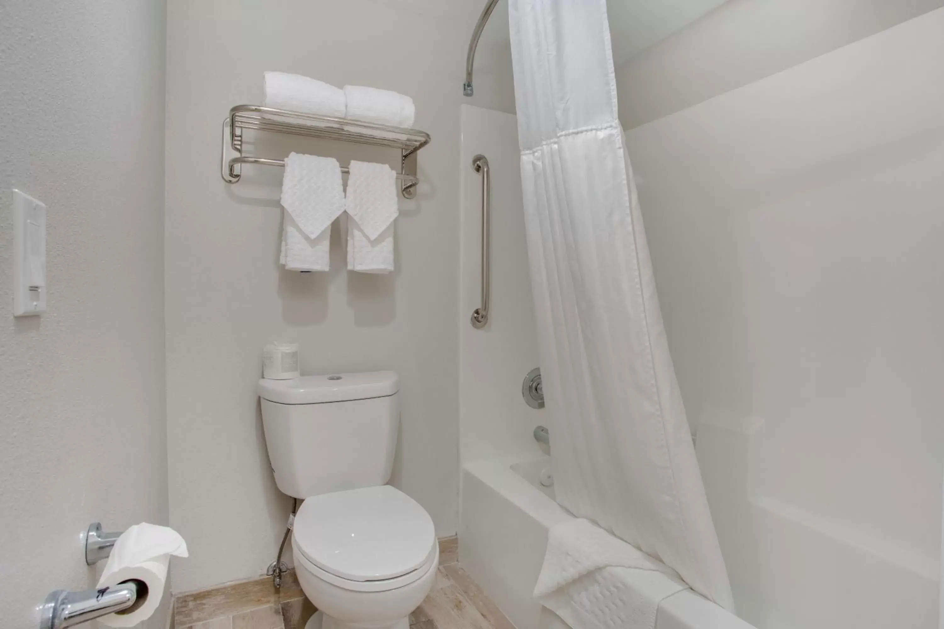 Bathroom in SureStay Plus Hotel by Best Western Chula Vista West