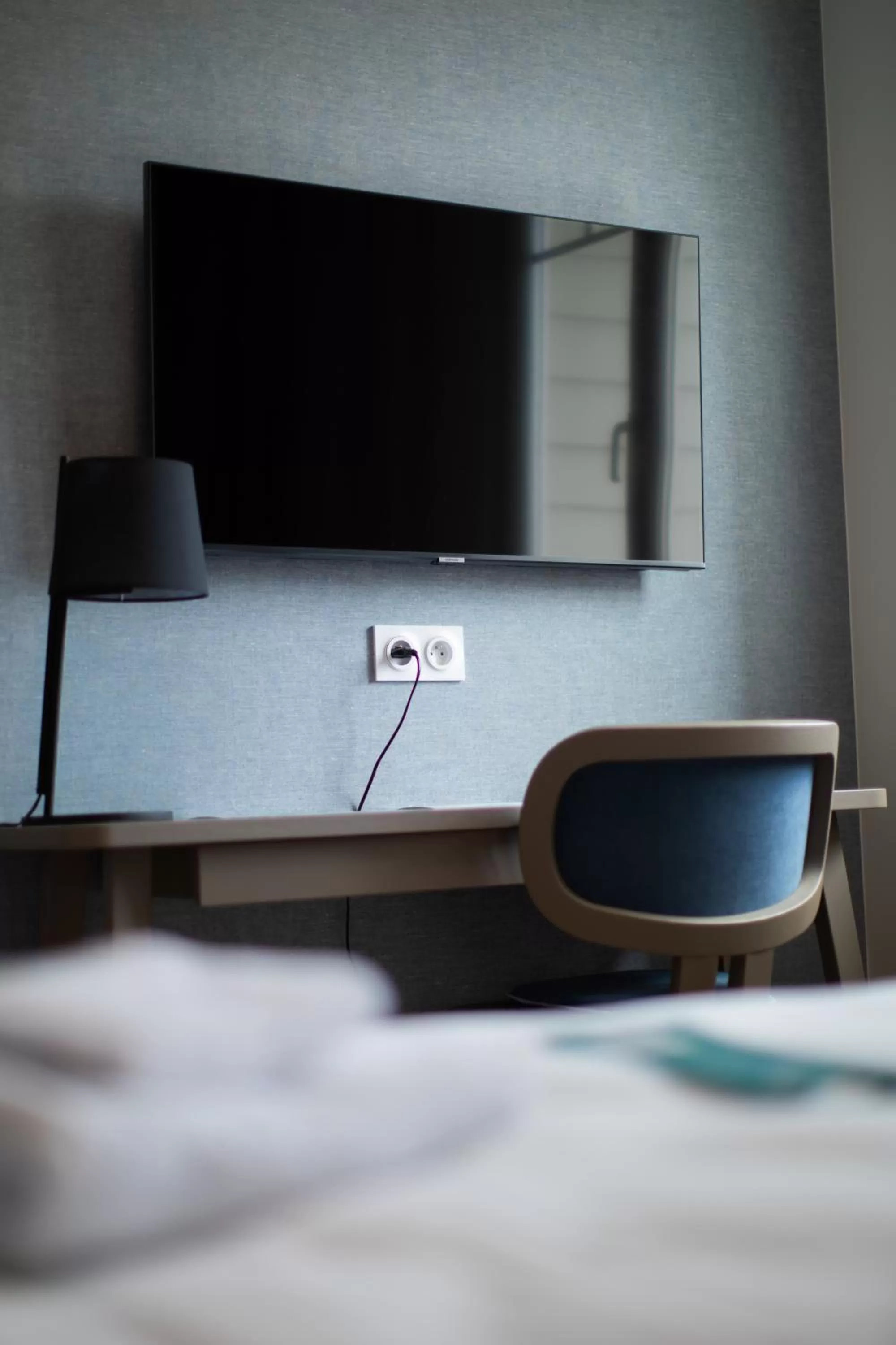 Bed in Hôtel de la Baie