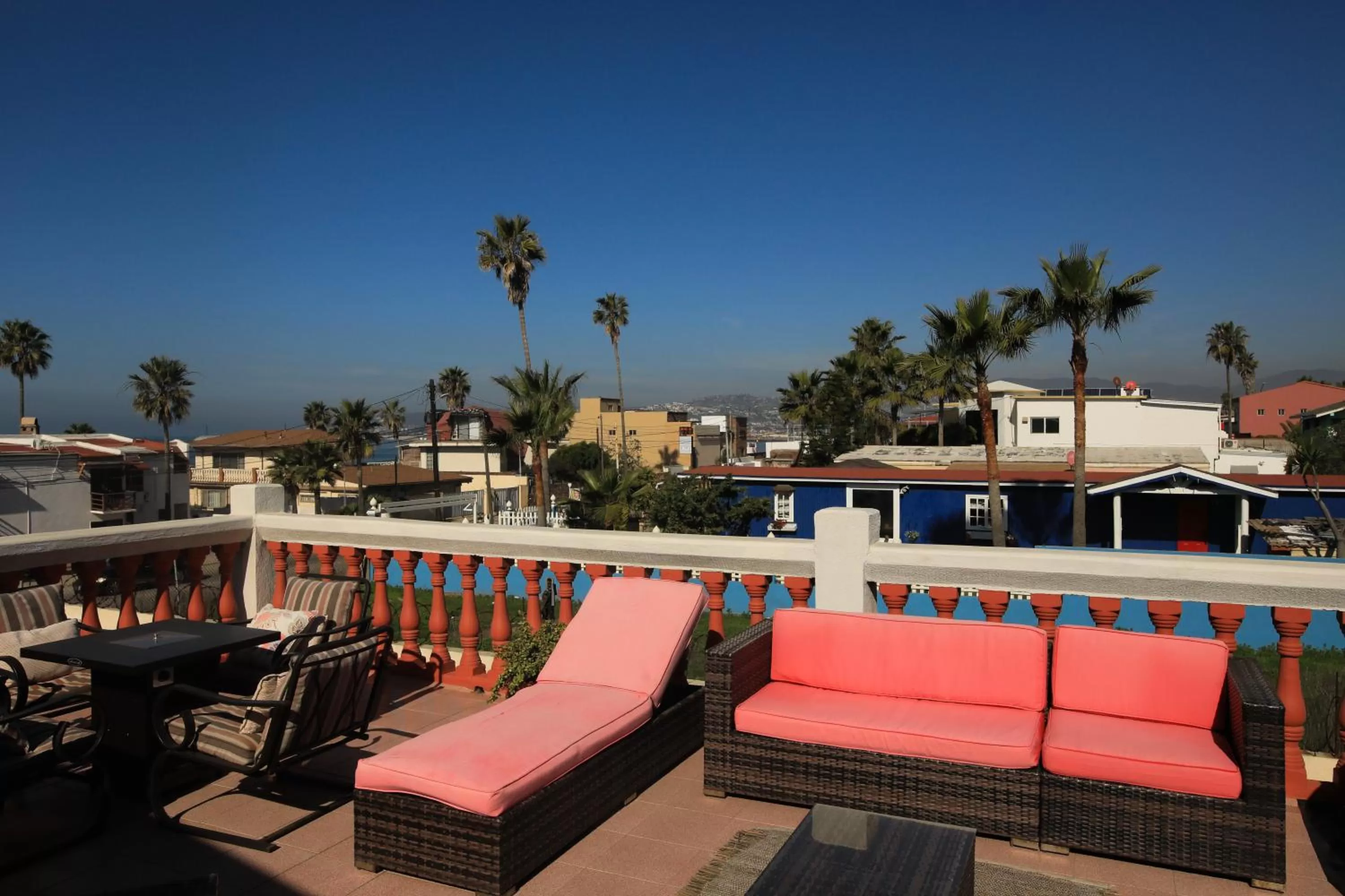 Balcony/Terrace in Playa Hermosa Inn at the beach