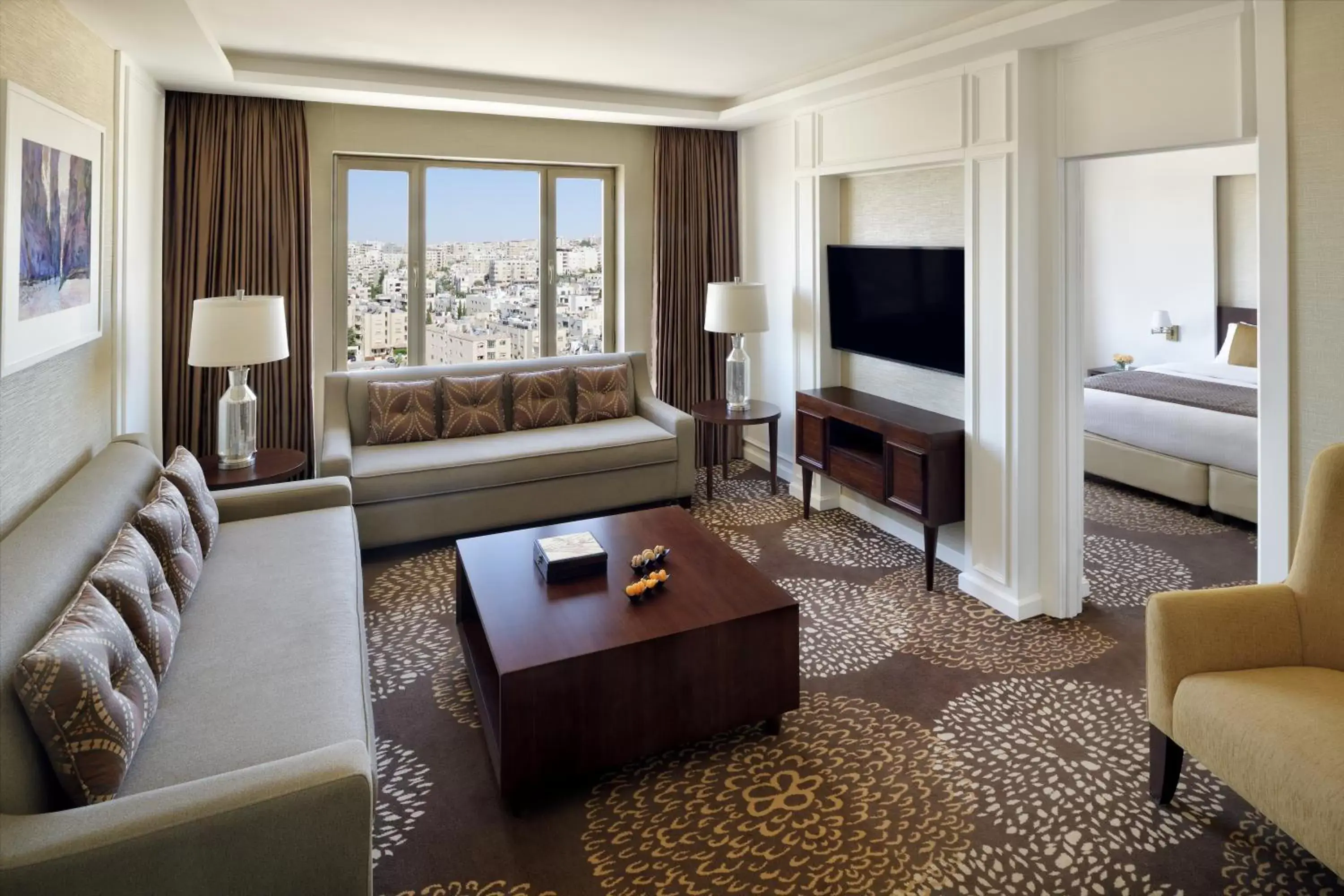 Living room, Seating Area in Mövenpick Hotel Amman