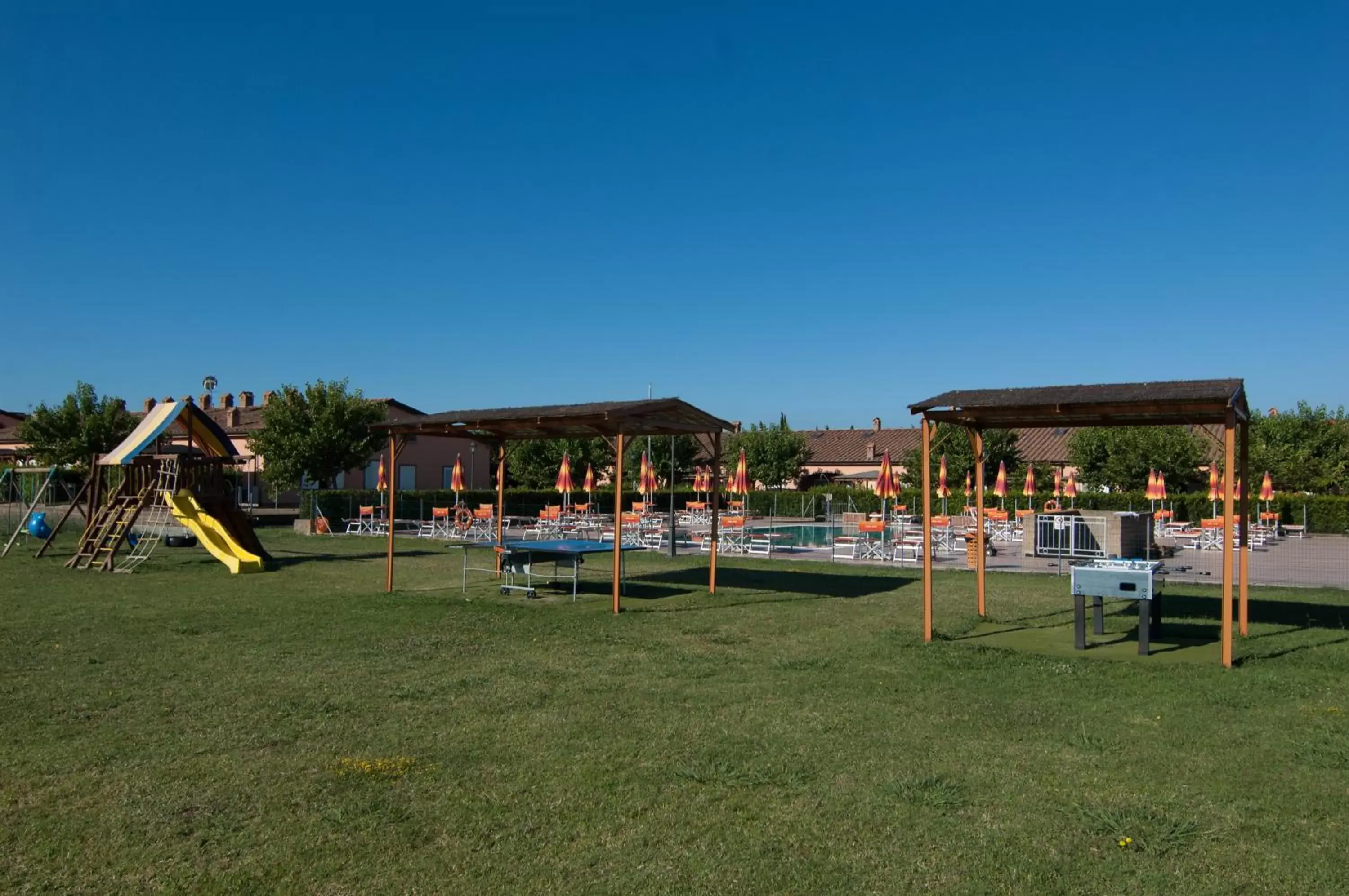 Children play ground in Borgo Verde