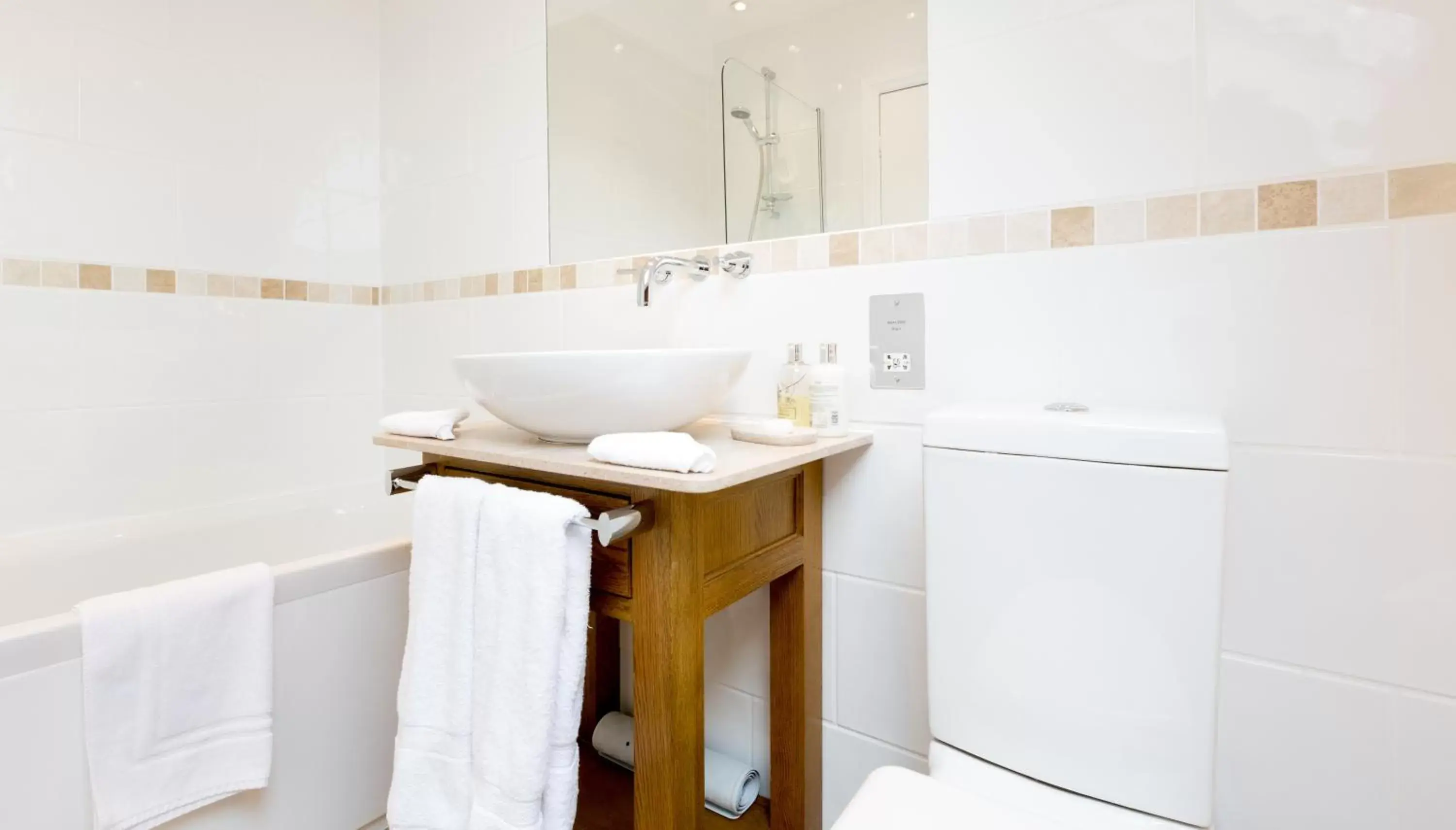 Bathroom in Lindeth Fell Country House