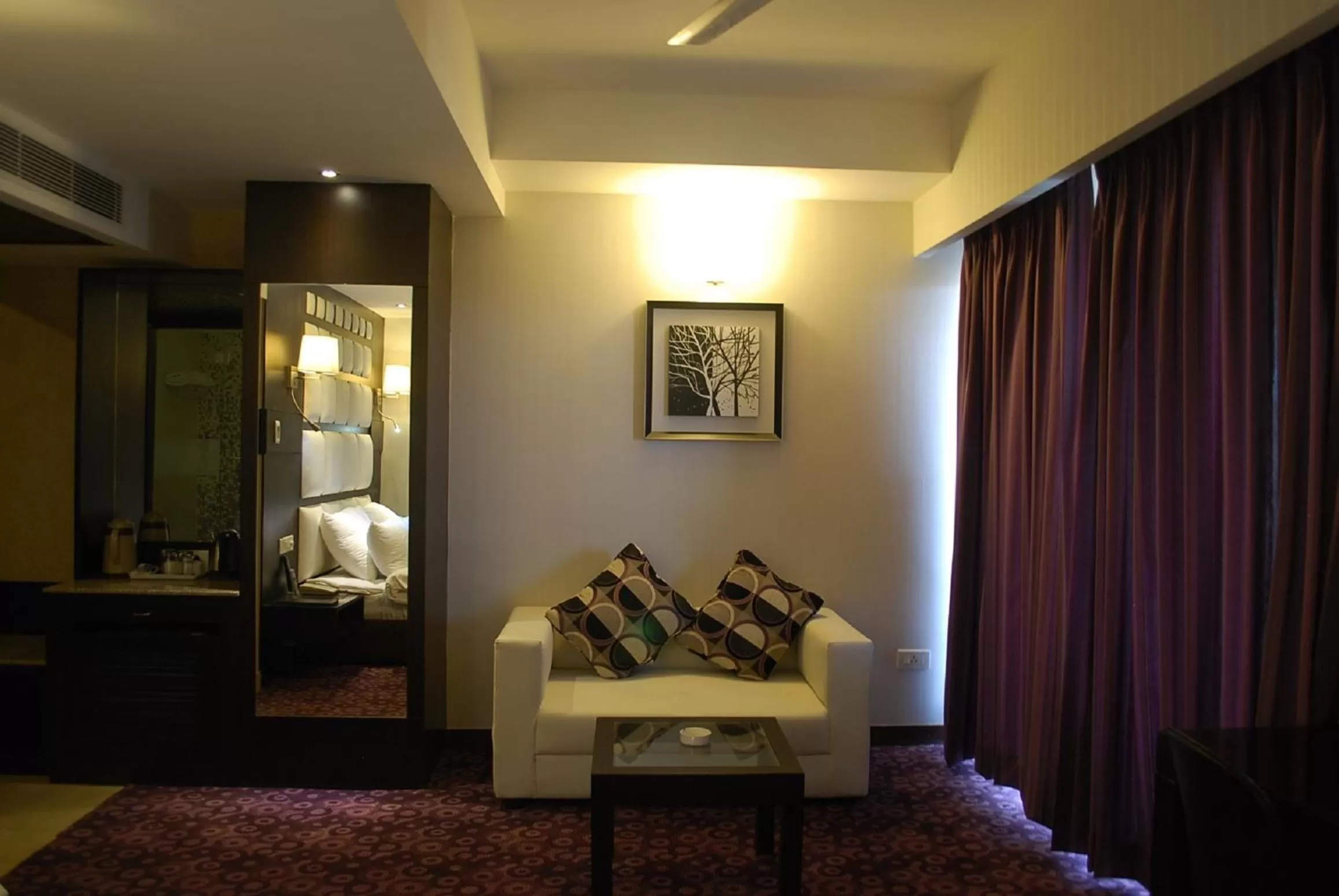 Seating area in Hotel Oyster