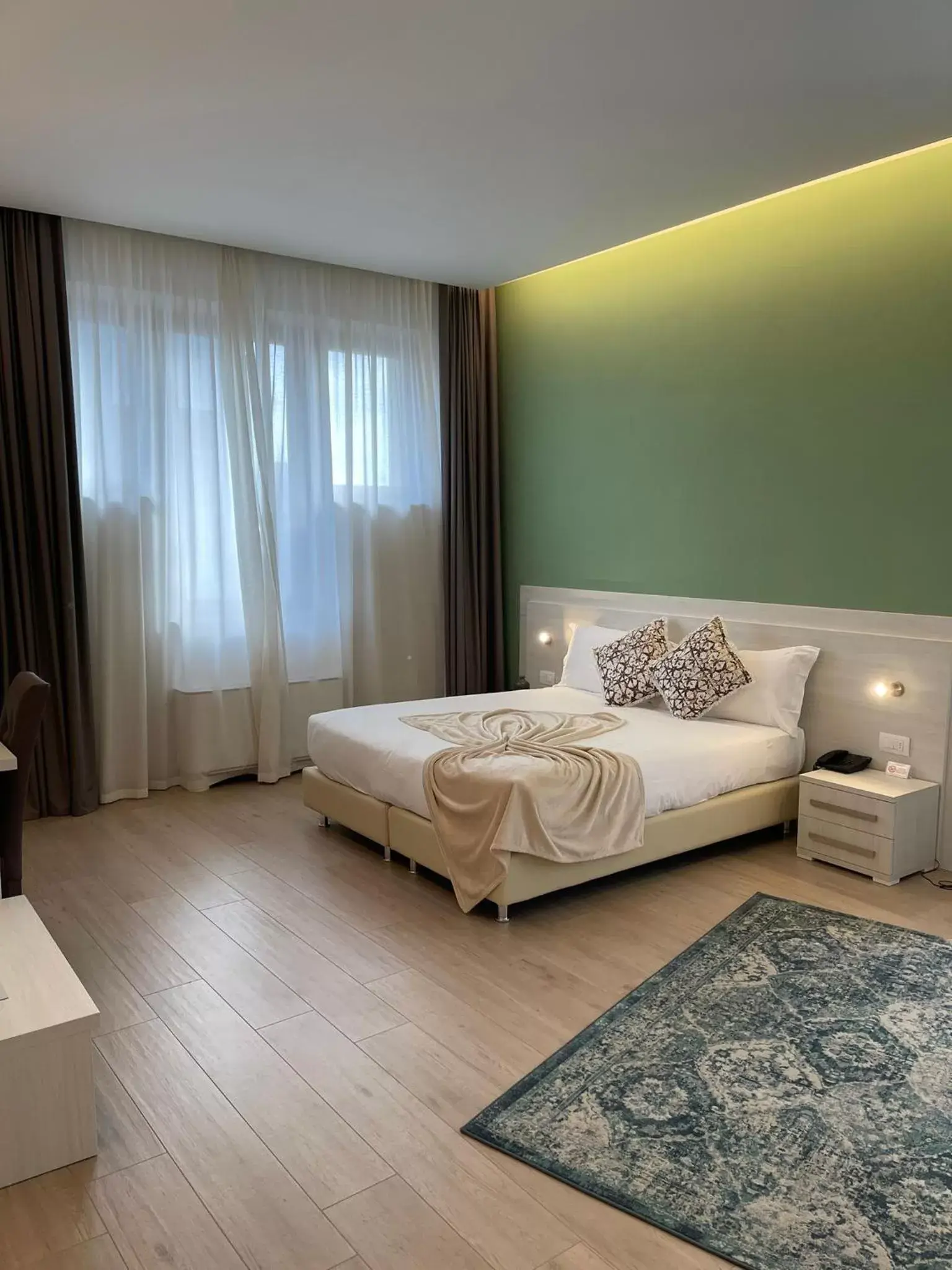 Bedroom, Bed in Palazzo Marignano Hotel