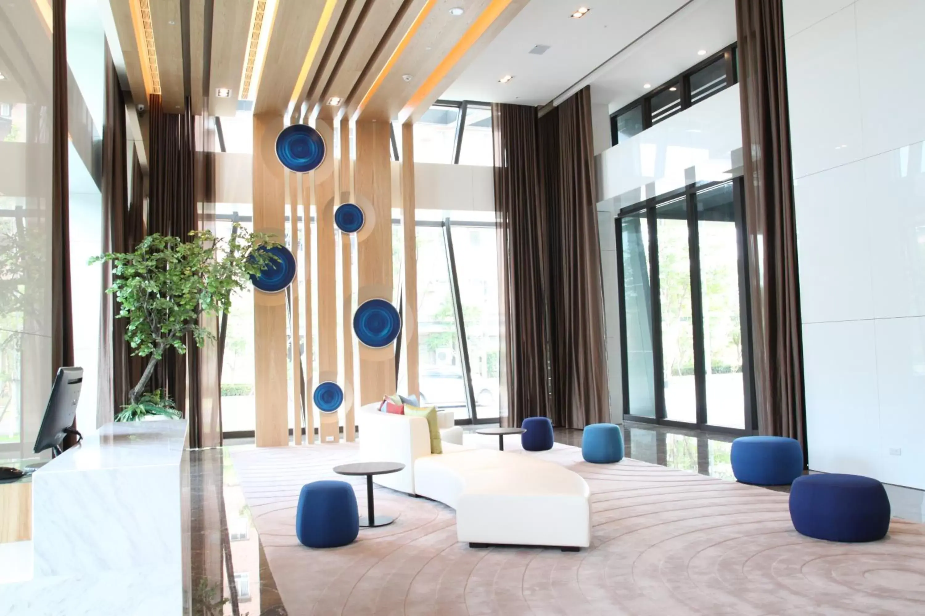 Lobby or reception in Lakeshore Hotel Yilan