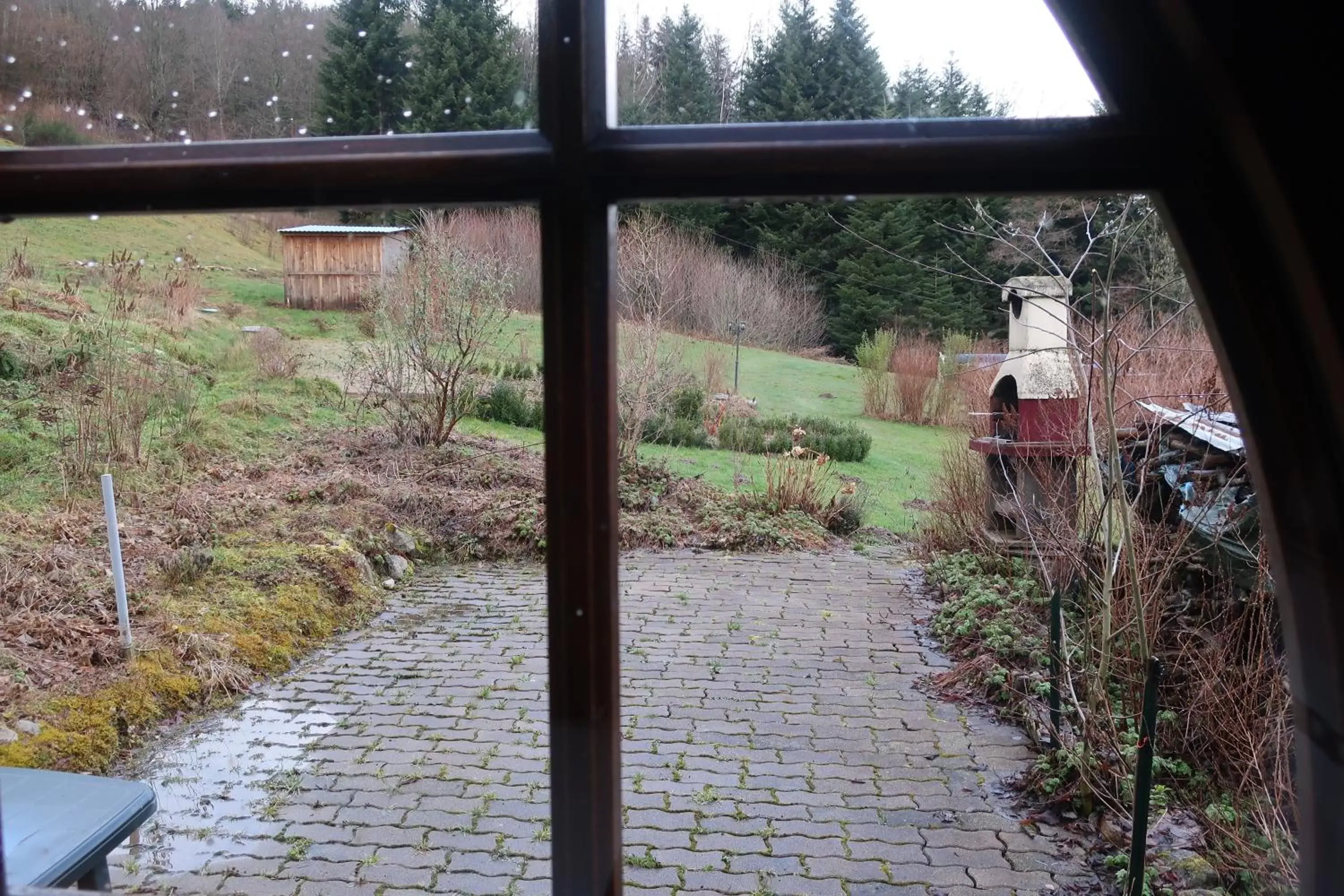 Garden view in Gîte et chambres d'hôtes le Chêne