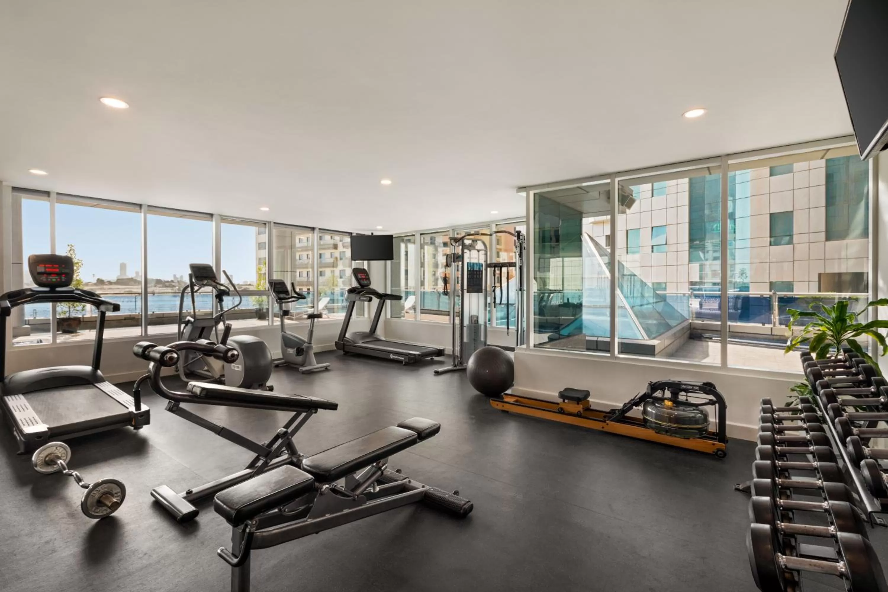 Fitness centre/facilities in Ramada by Wyndham Dubai Barsha Heights