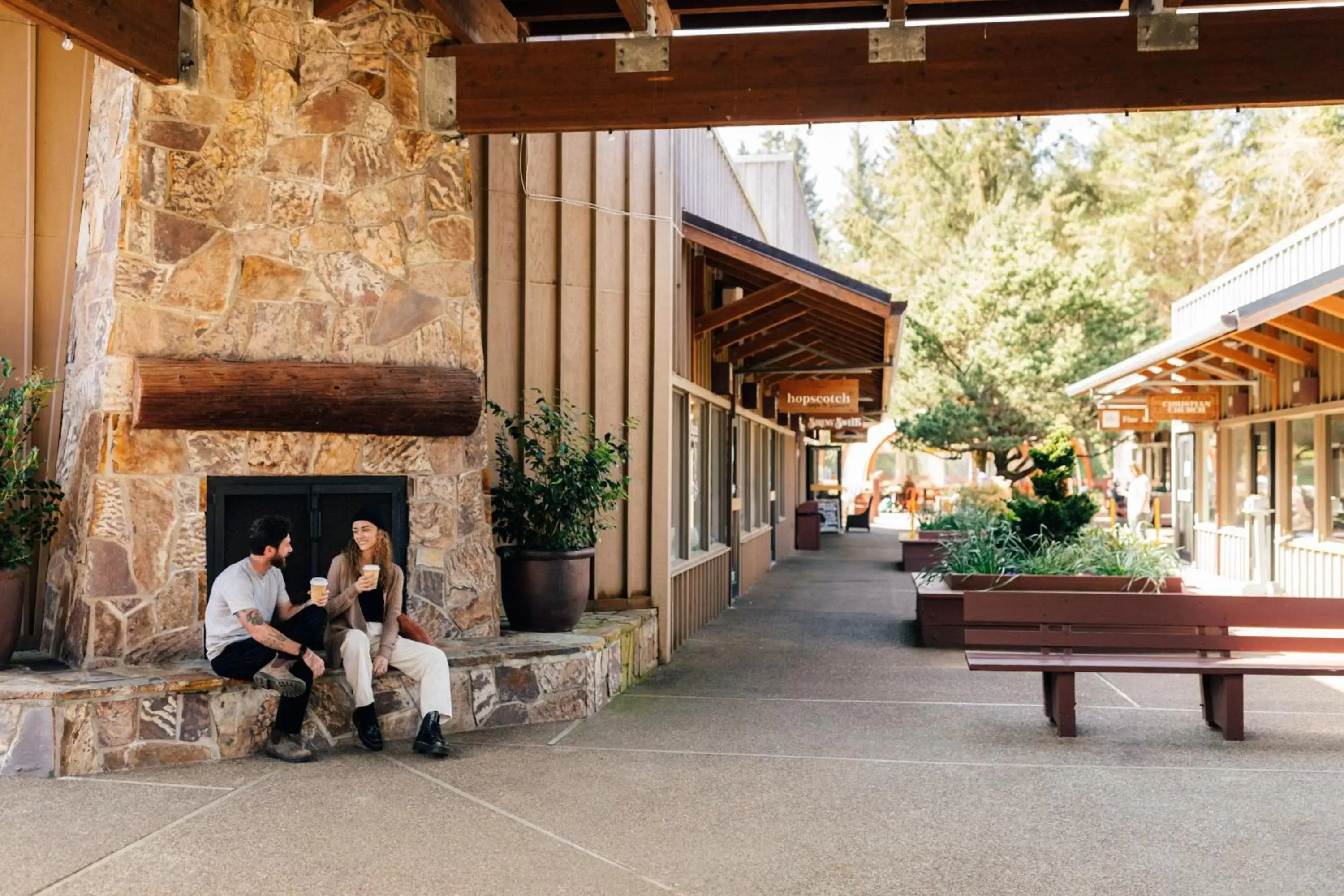 Shopping Area in Salishan Coastal Lodge