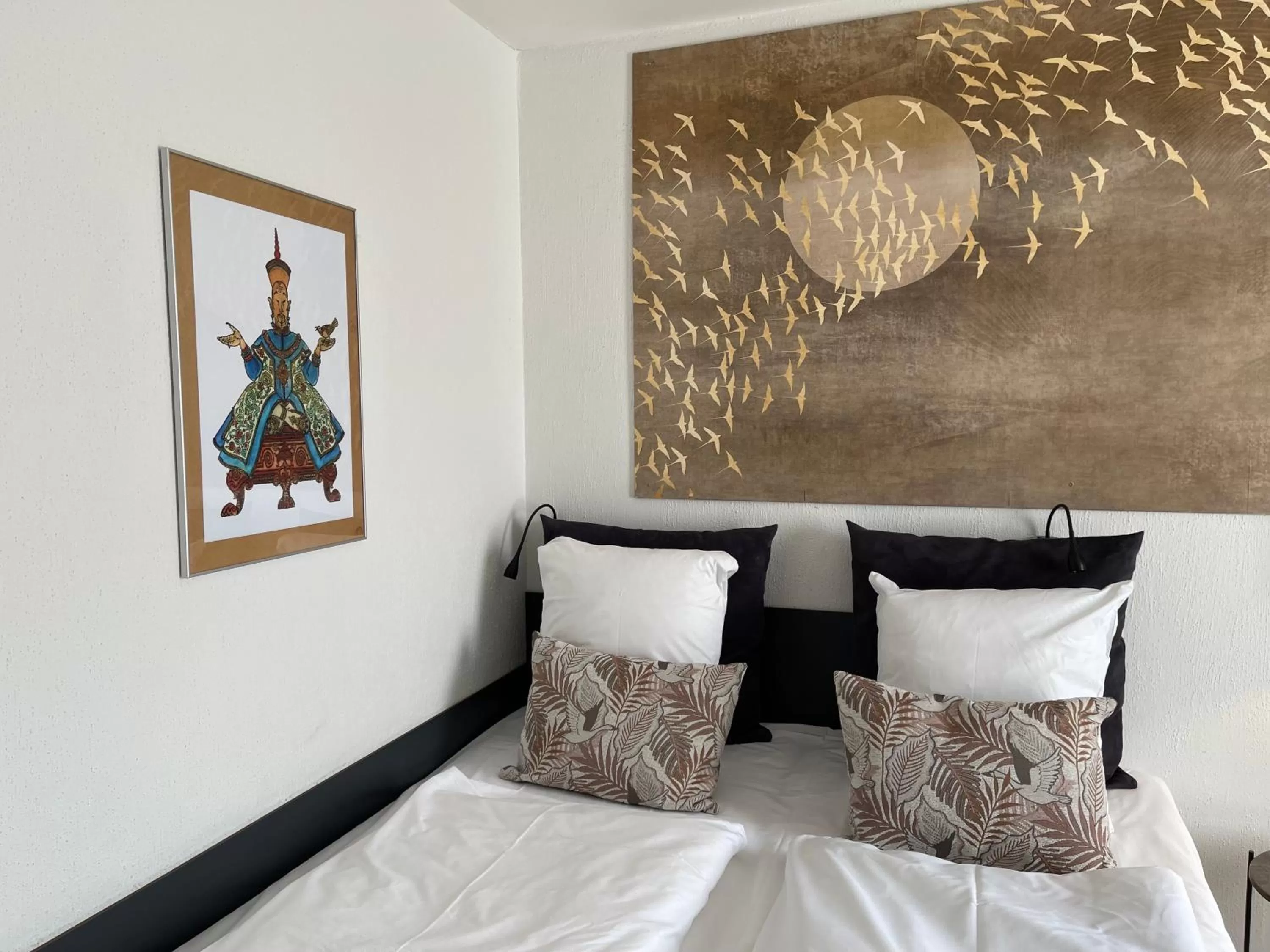 Bedroom, Bed in City Hotel Nattergalen