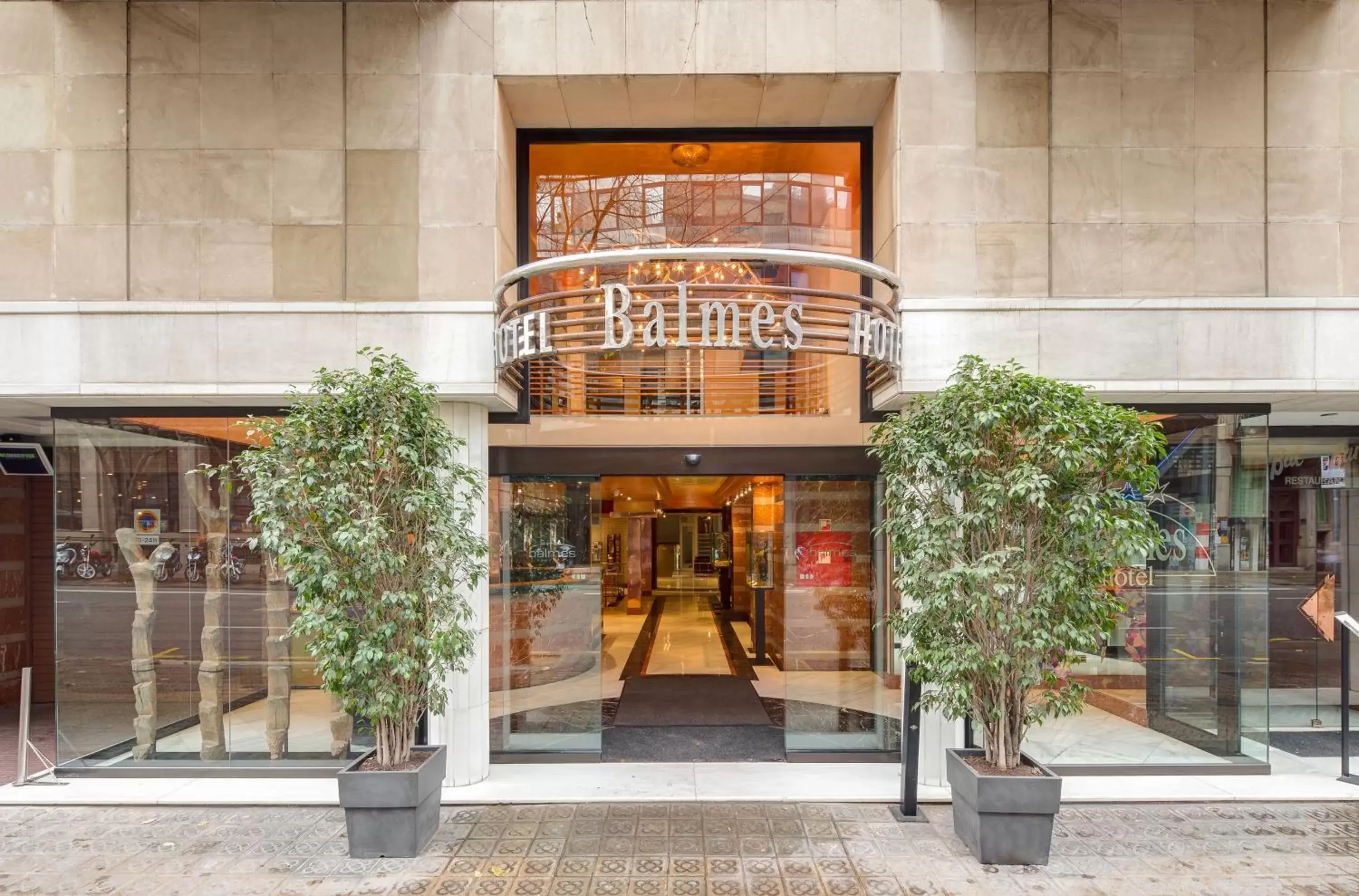 Property building in Hotel Balmes, a member of Preferred Hotels & Resorts