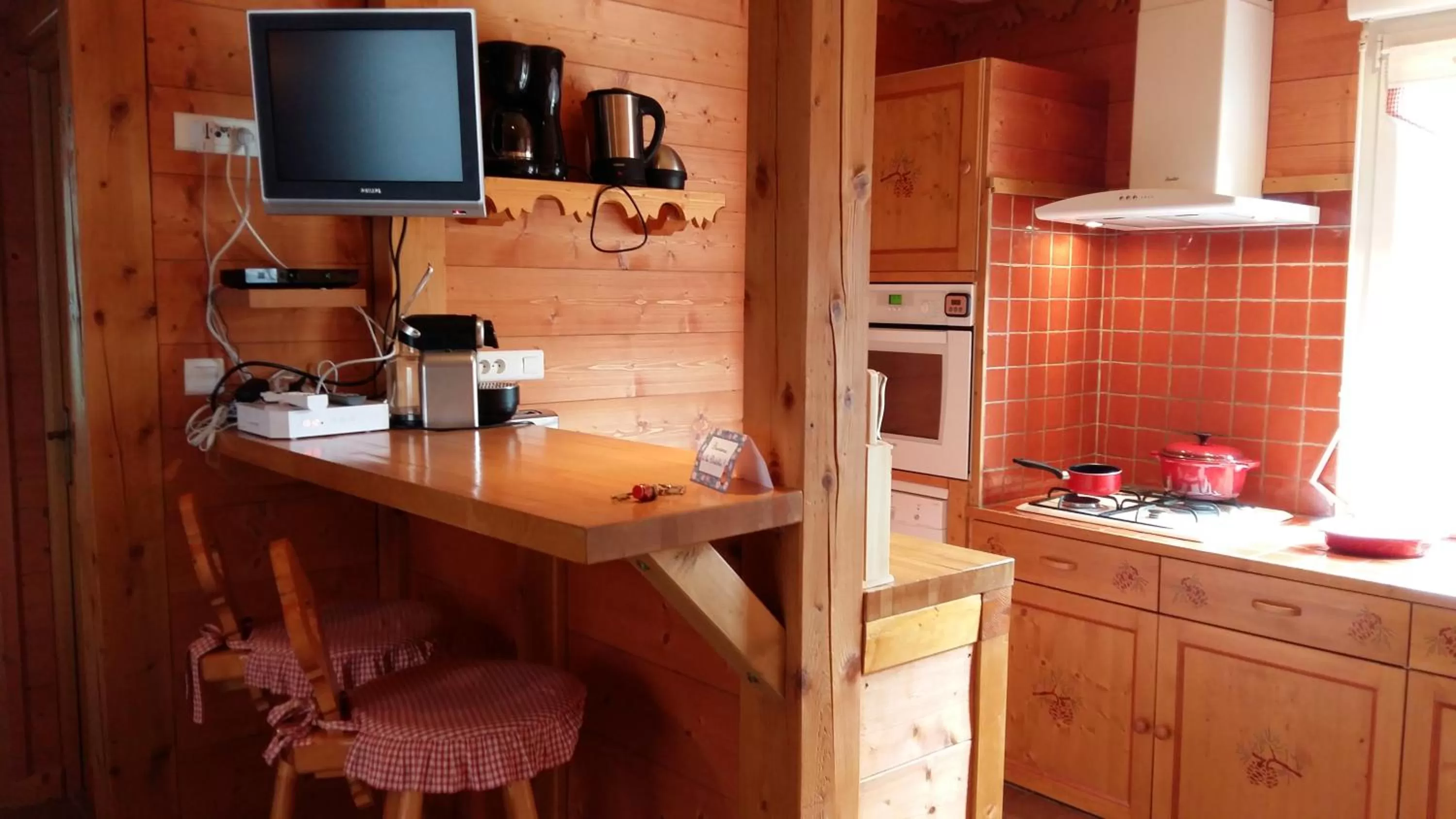 Decorative detail in Les Loges Du Parc