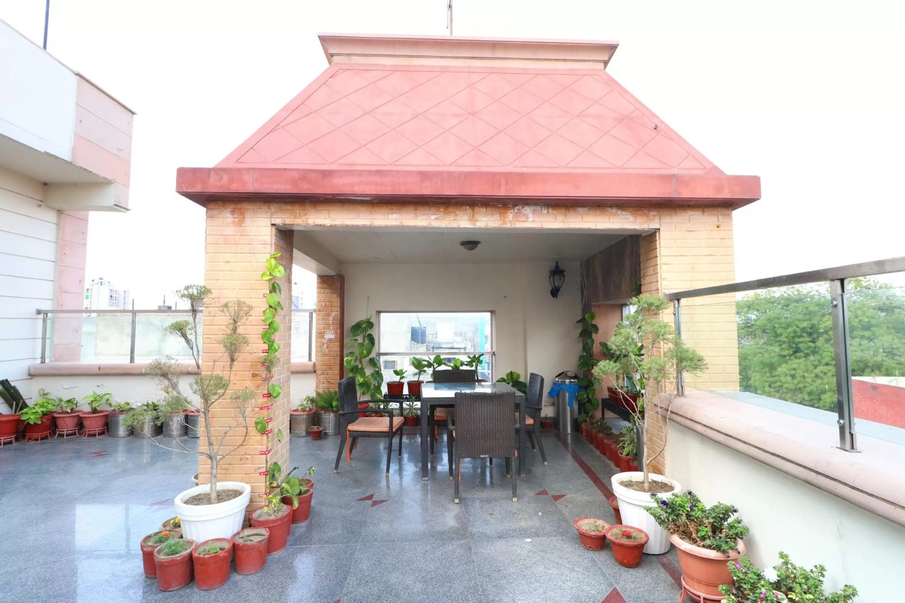 Property building in Hotel Leela Grande