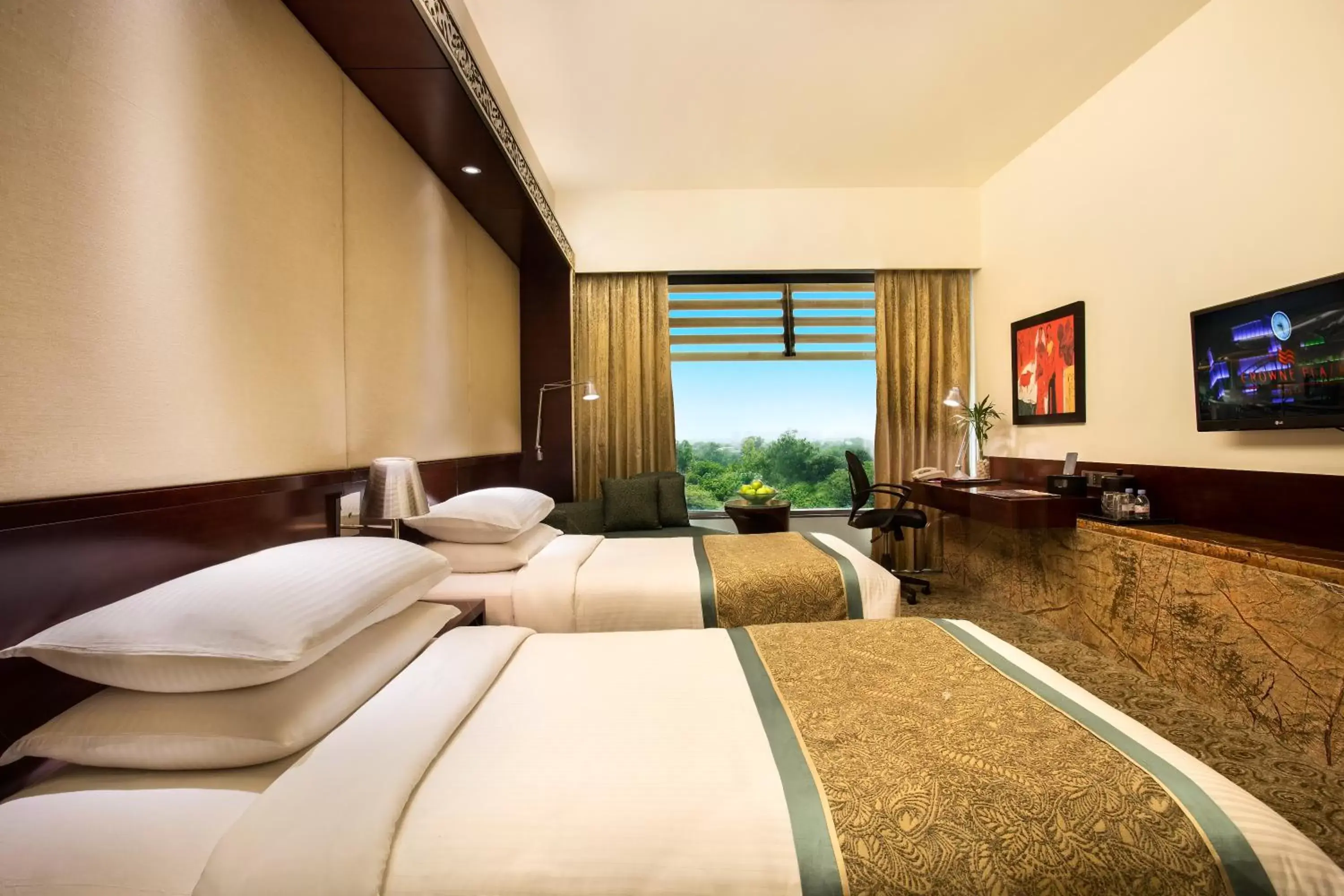 Photo of the whole room, Bed in Crowne Plaza Ahmedabad City Centre by IHG Photo of the whole room, Bed in Crowne Plaza Ahmedabad City Centre by IHG