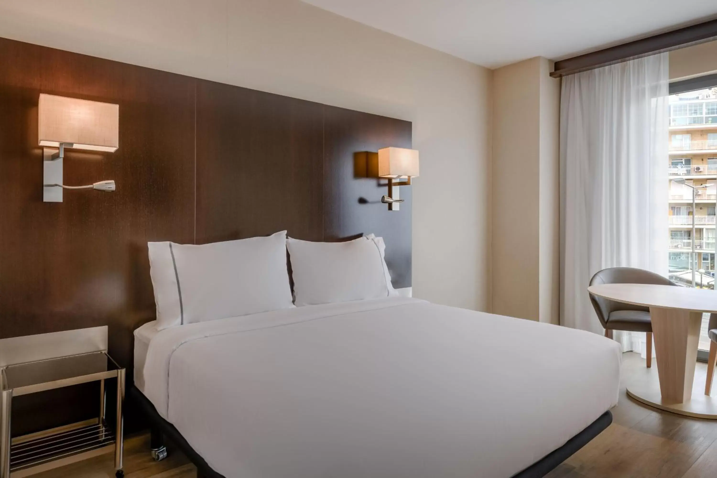 Photo of the whole room, Bed in AC Hotel Ciutat de Palma by Marriott