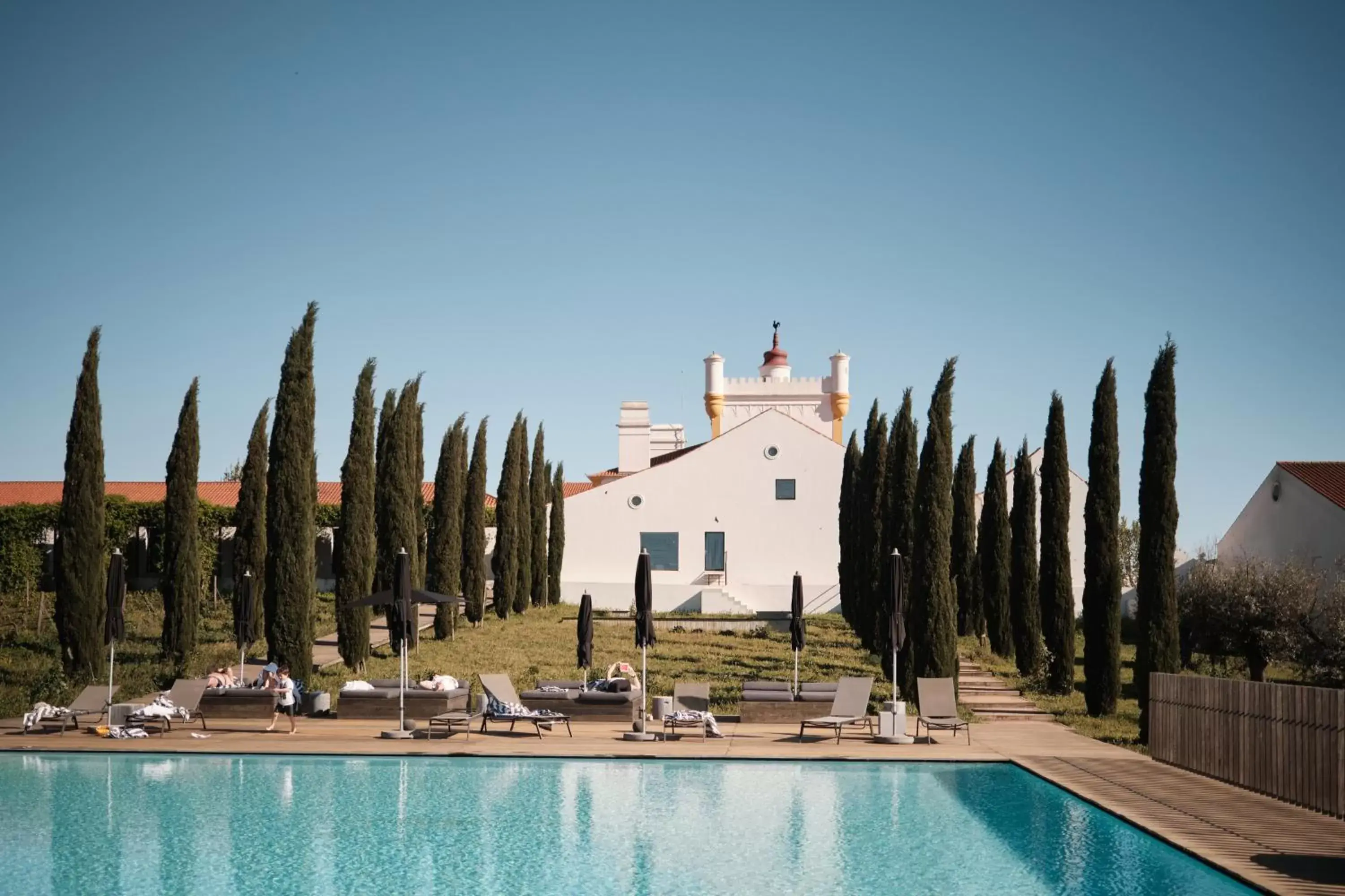 Pool view, Swimming Pool in Torre de Palma Wine Hotel - Design Hotels