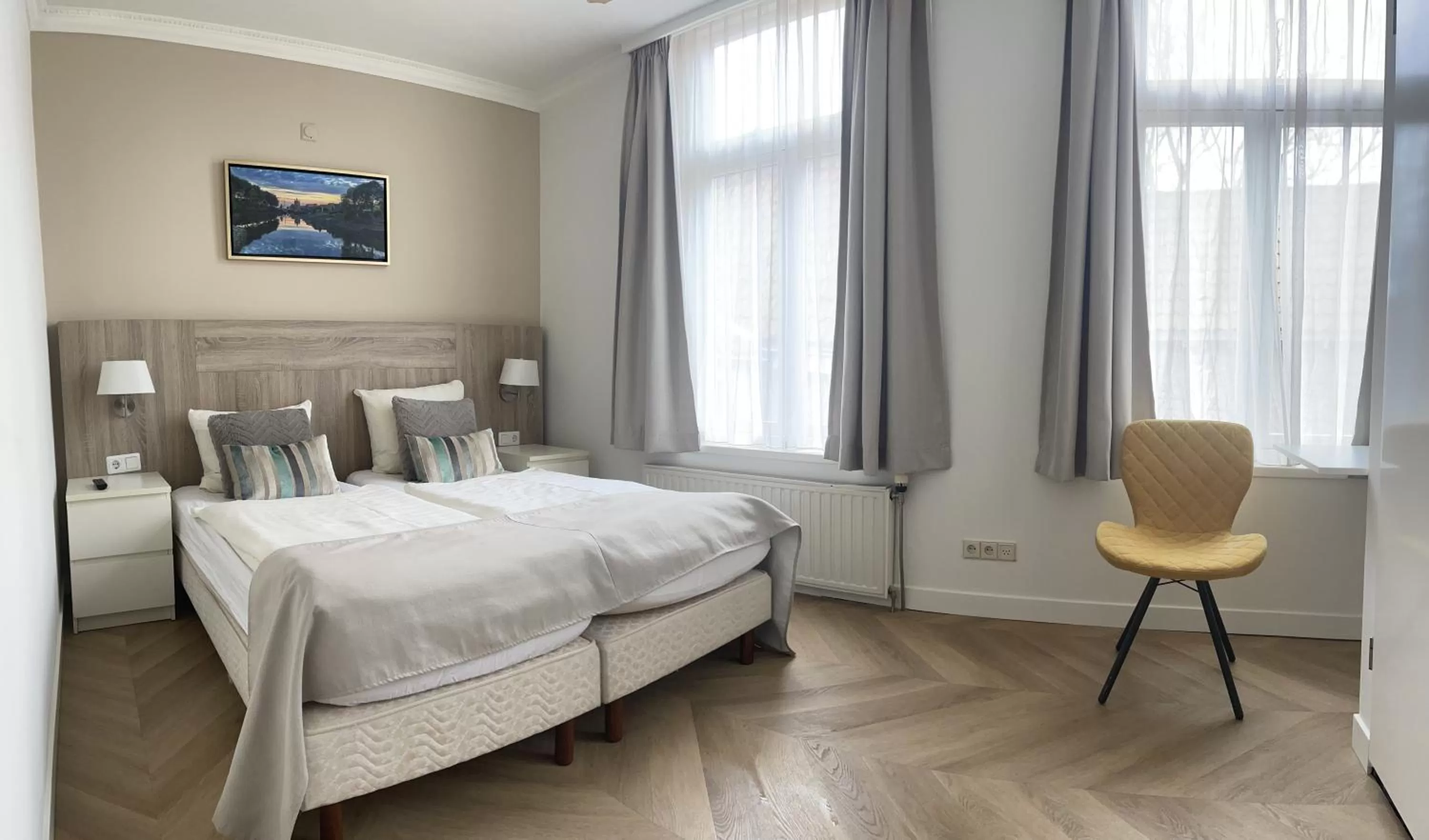 Bedroom in Hotel van Oppen