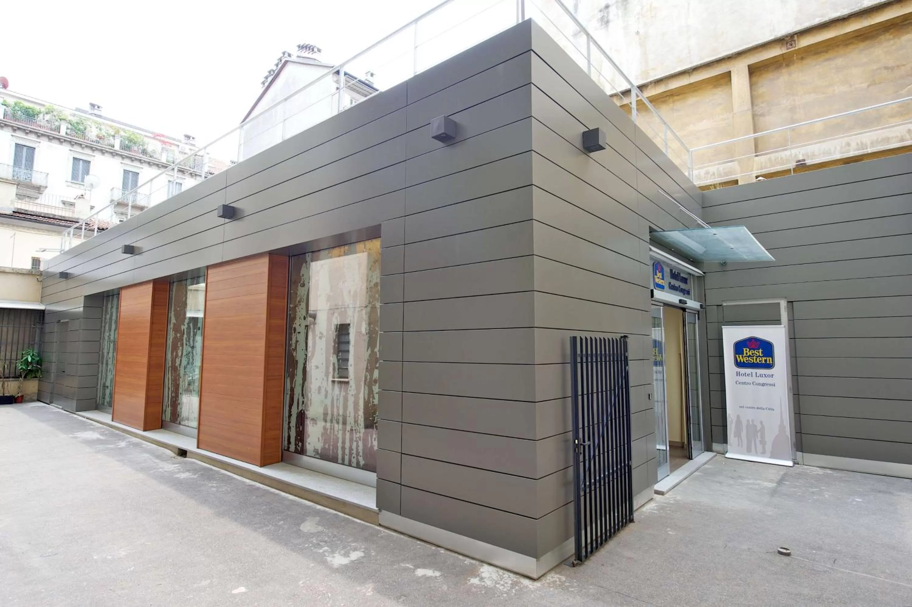 On site in Best Western Hotel Luxor