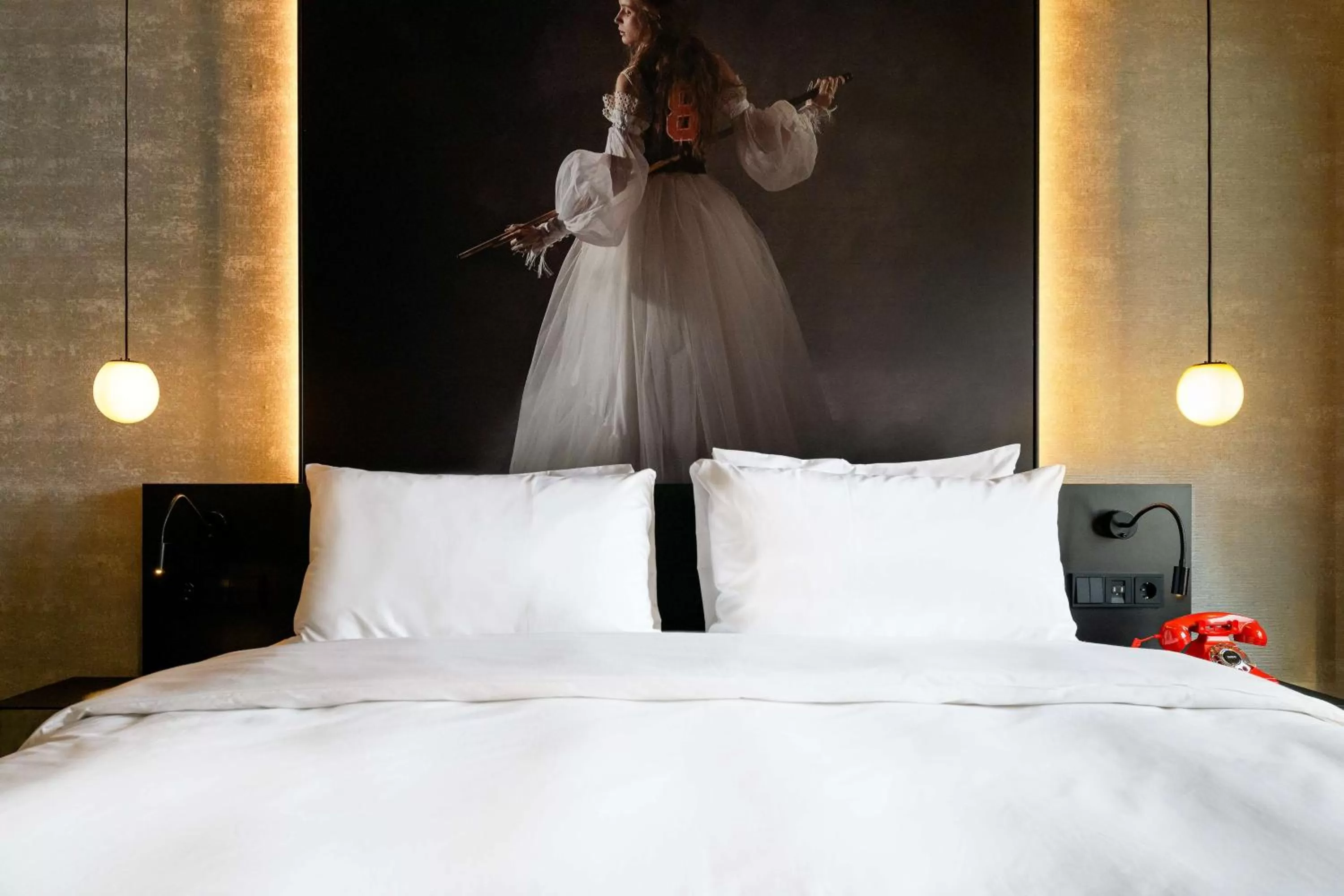 Photo of the whole room, Bed in Radisson RED Hotel, Vienna