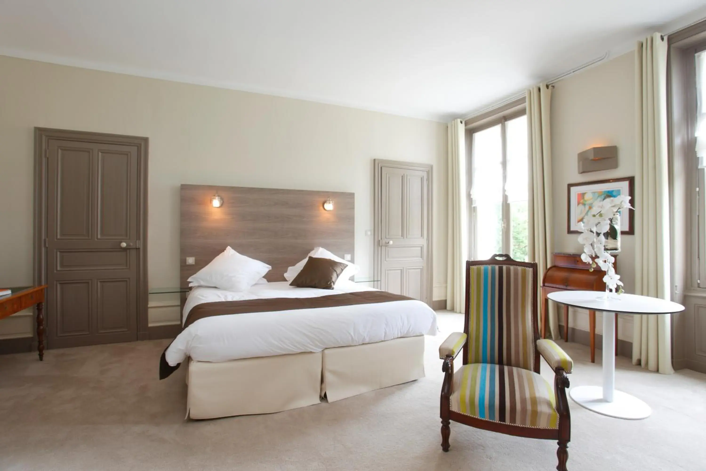 Bedroom in Hotel Château de la Barbinière